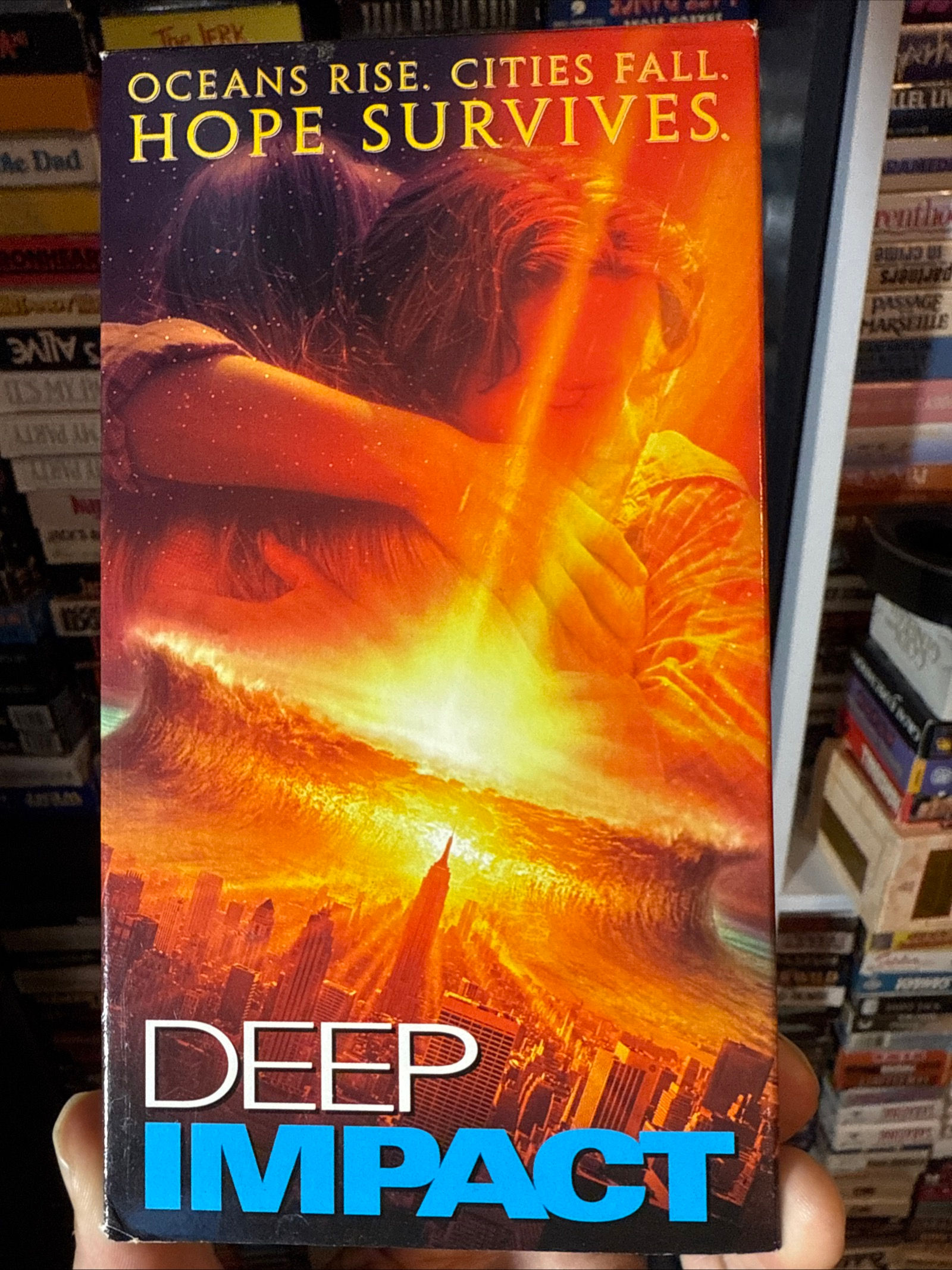 Deep Impact 1998 VHS Original Release NON RENTAL