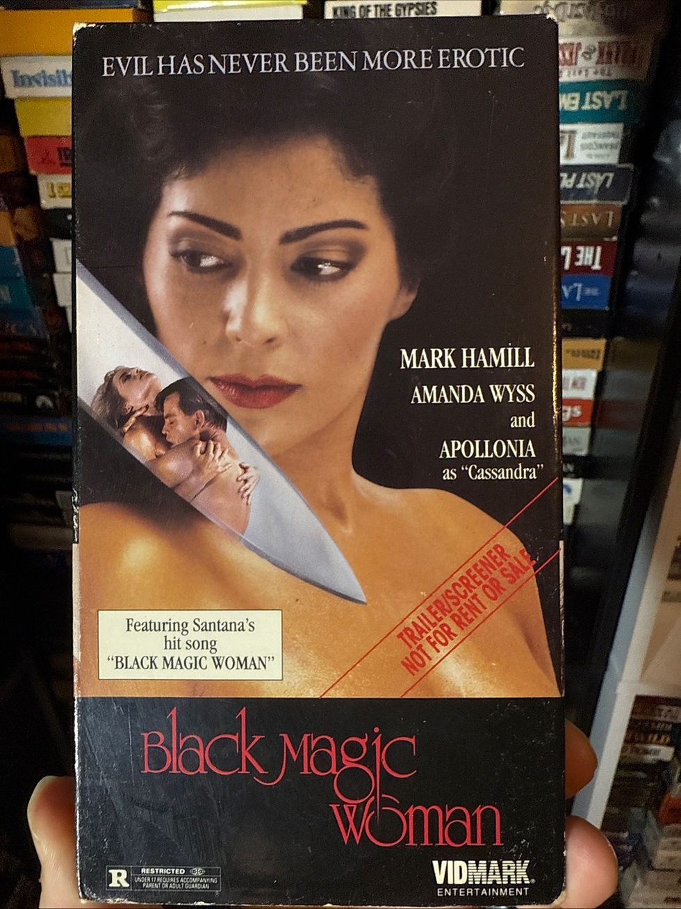 Black Magic Woman 1991 VHS Rare Promotional Screener 