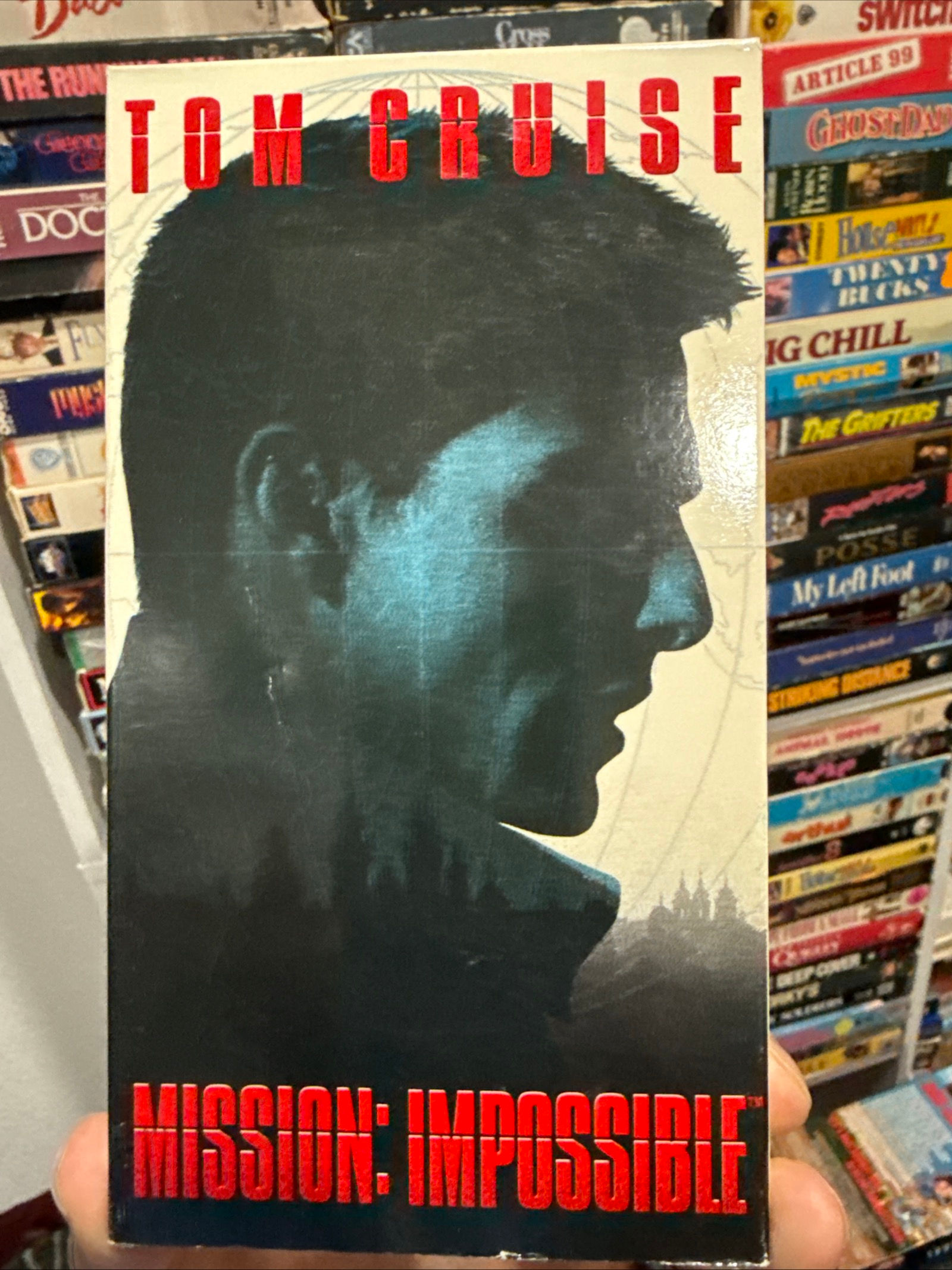 Mission Impossible 1996 VHS Original Release NON RENTAL