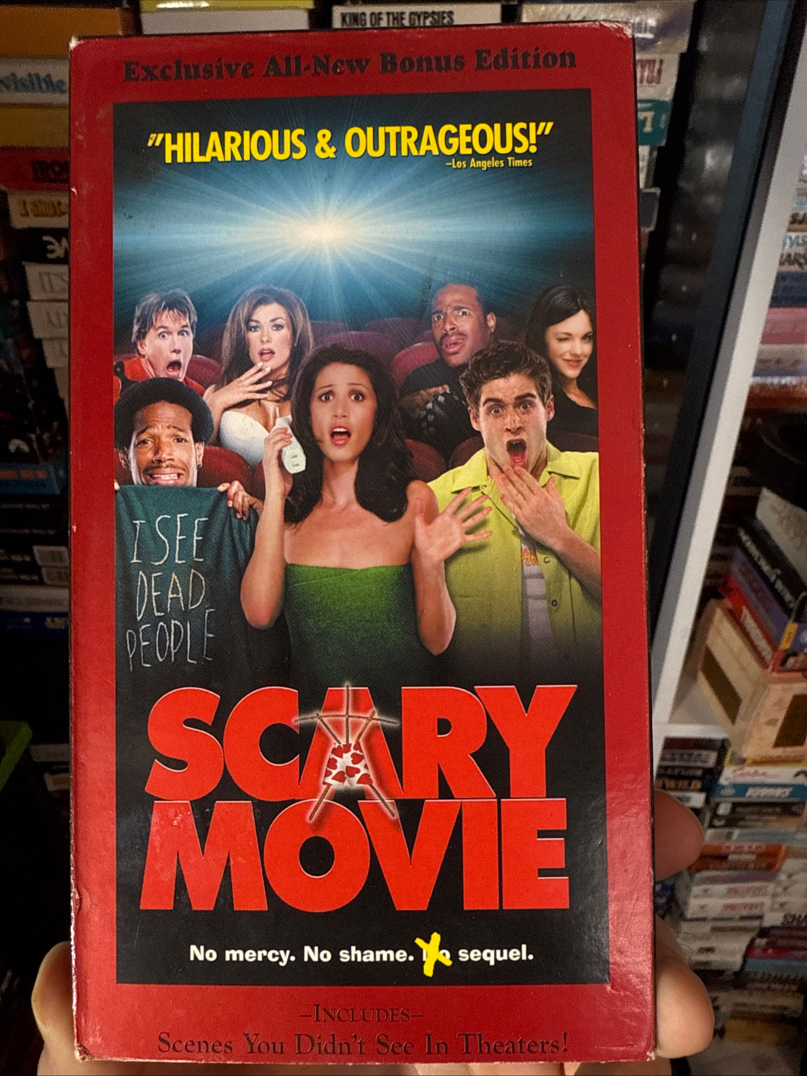 Scary Movie 2000 VHS Bonus Edition NON RENTAL