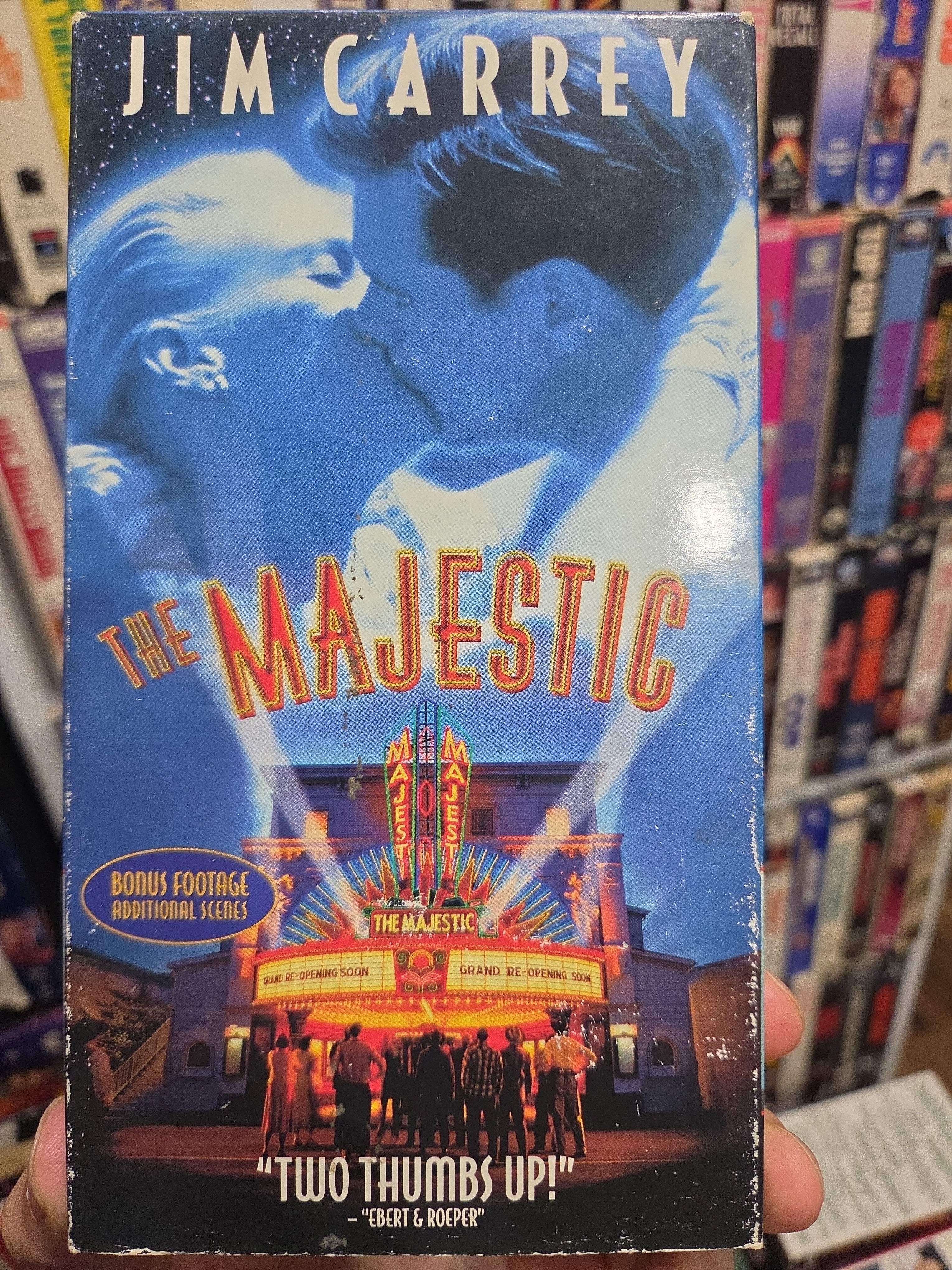 The Majestic 2001 VHS Original Release NON RENTAL