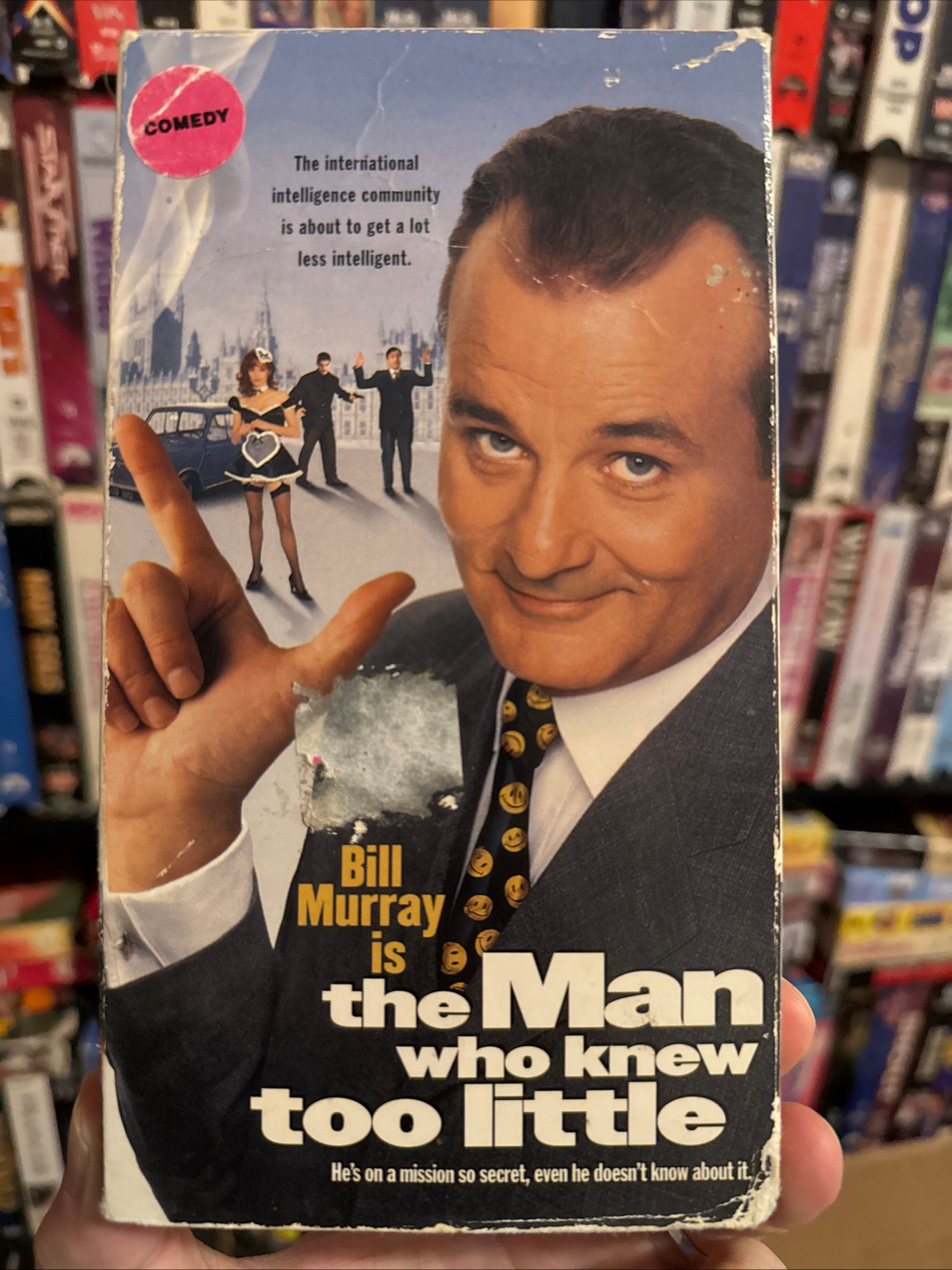 The Man Who Knew Too Little 1997 VHS