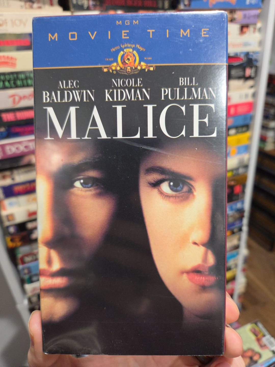 Malice 1993 VHS Movie Time FACTORY SEALED