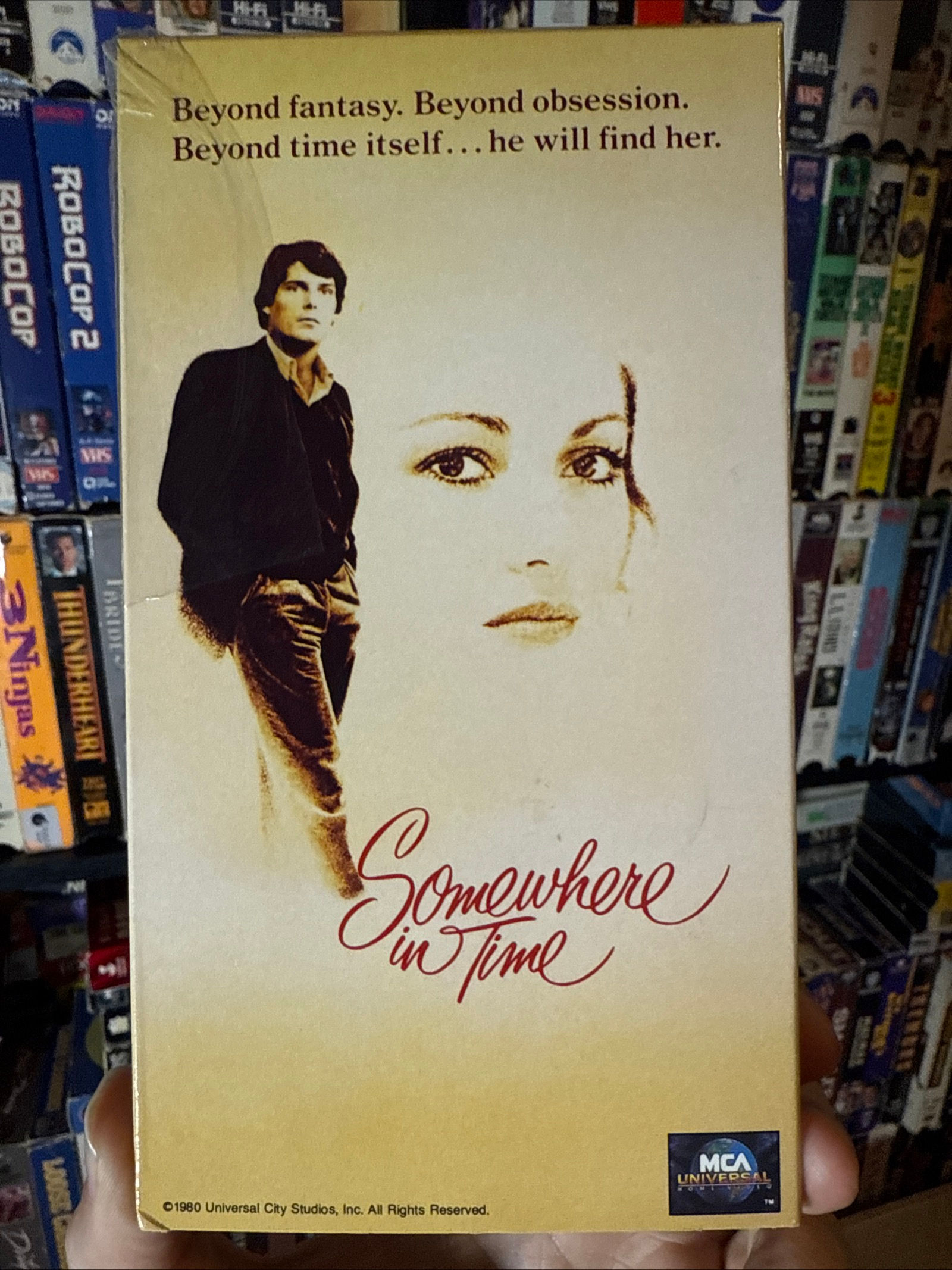 Somewhere In Time 1980 VHS