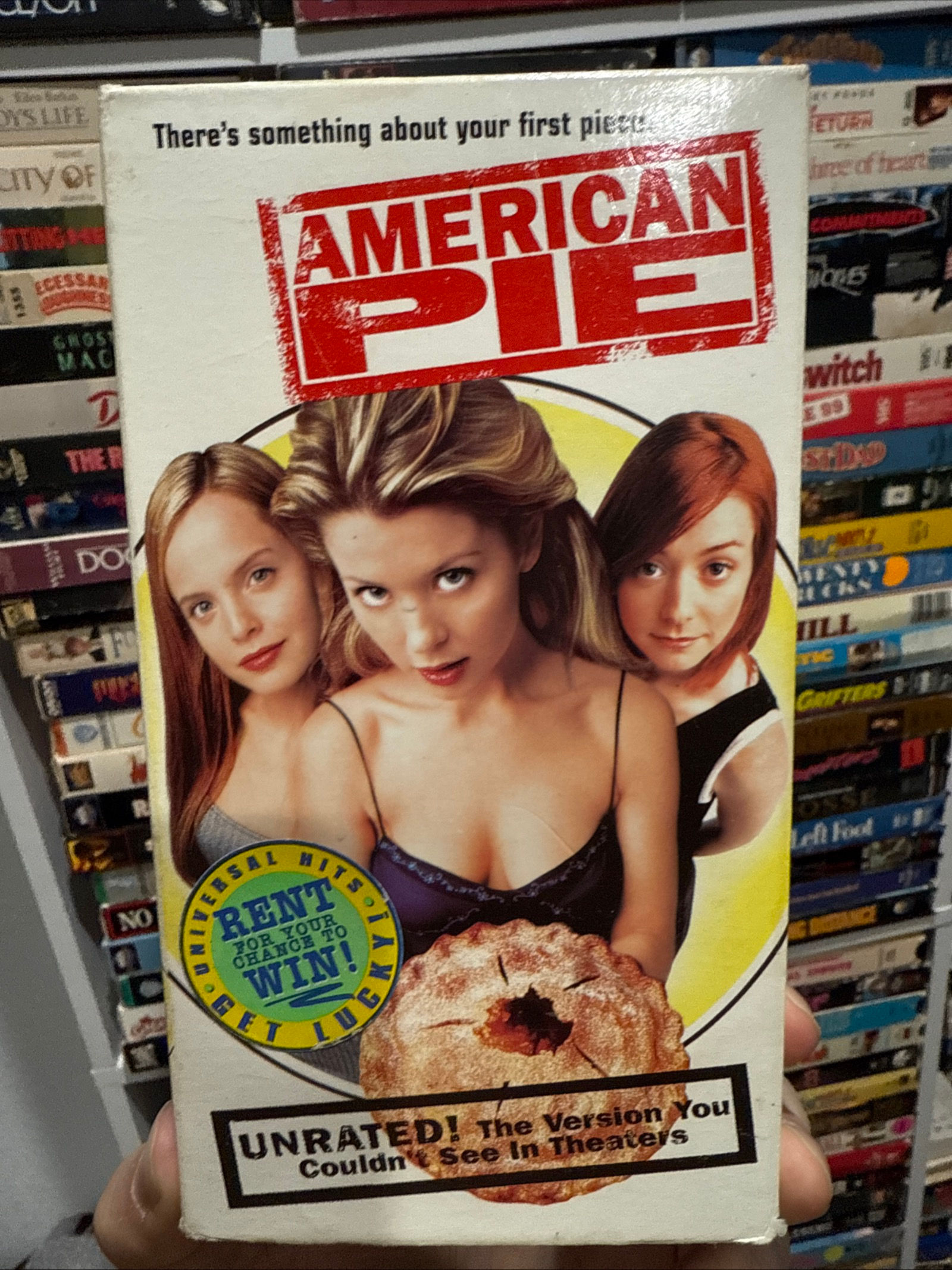 American Pie 1999 VHS Unrated! Original Release