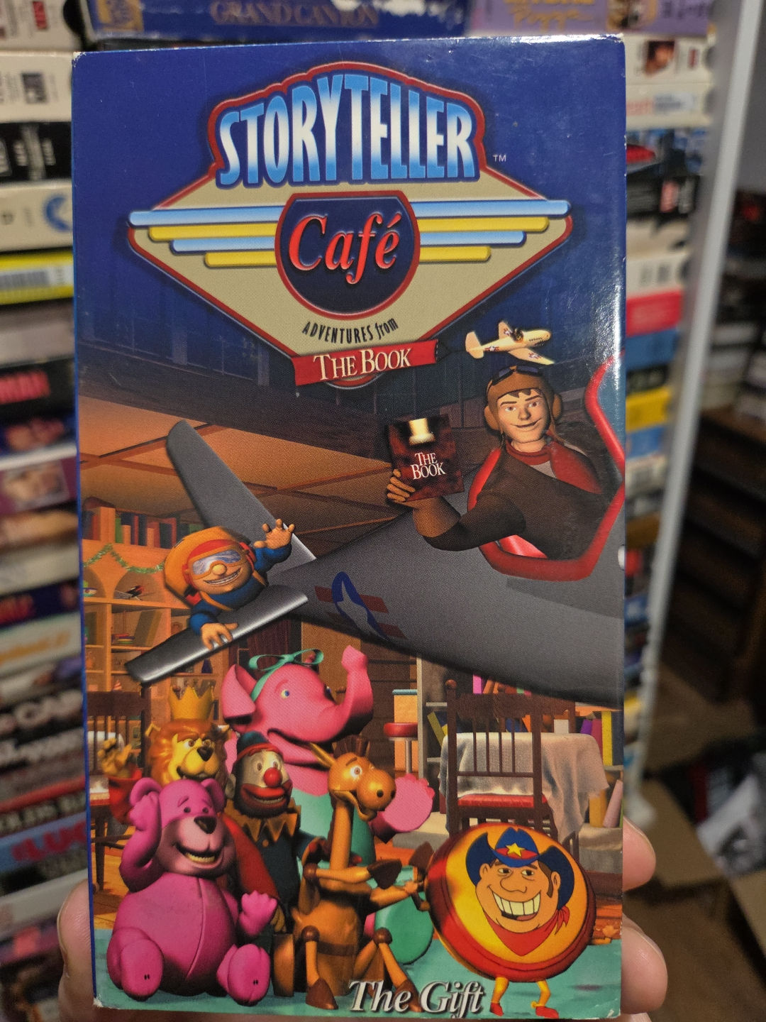 Storyteller Cafe The Gift 1999 VHS Original Release NON RENTAL