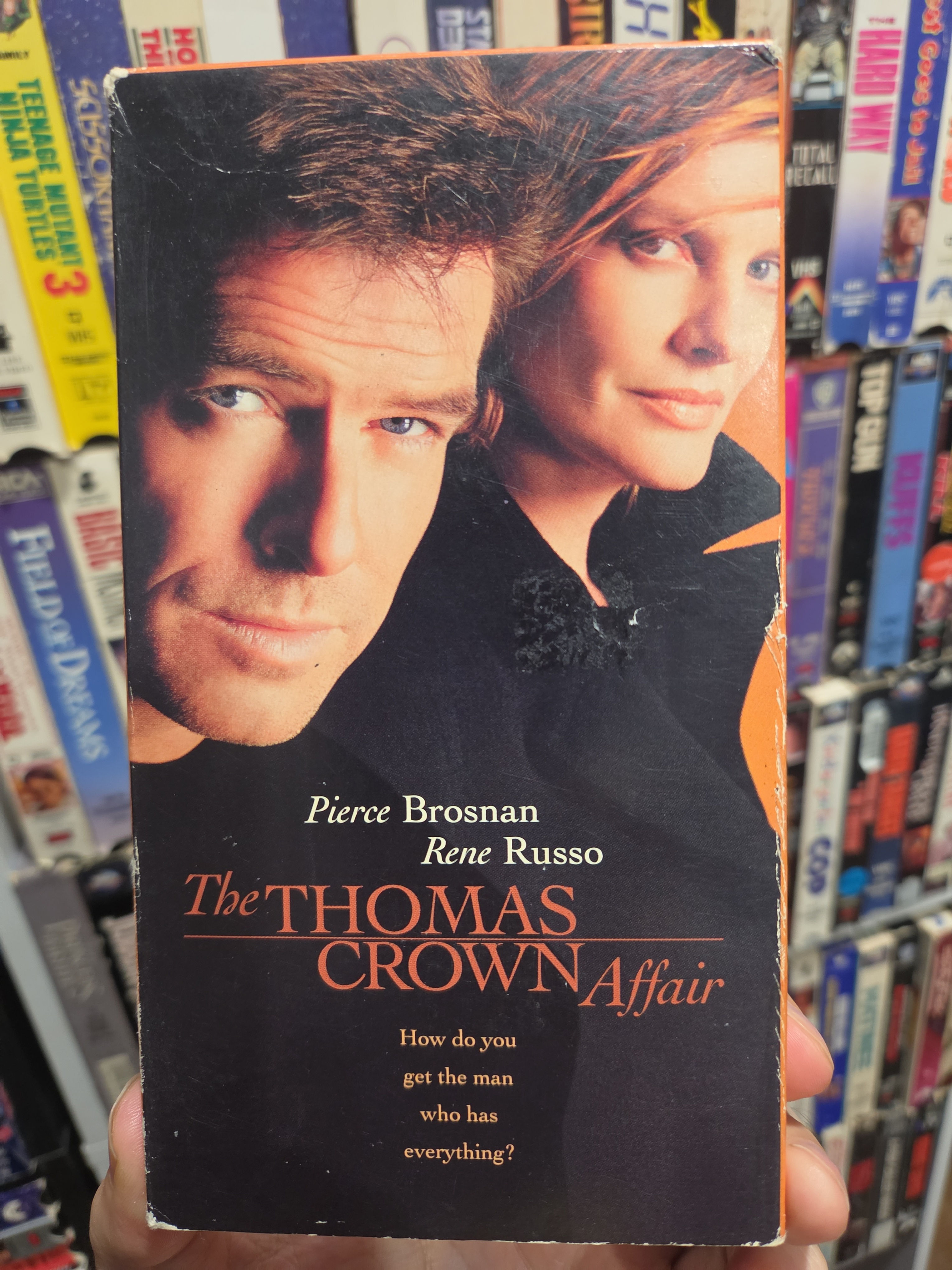 The Thomas Crown Affair 1999 VHS Original Release