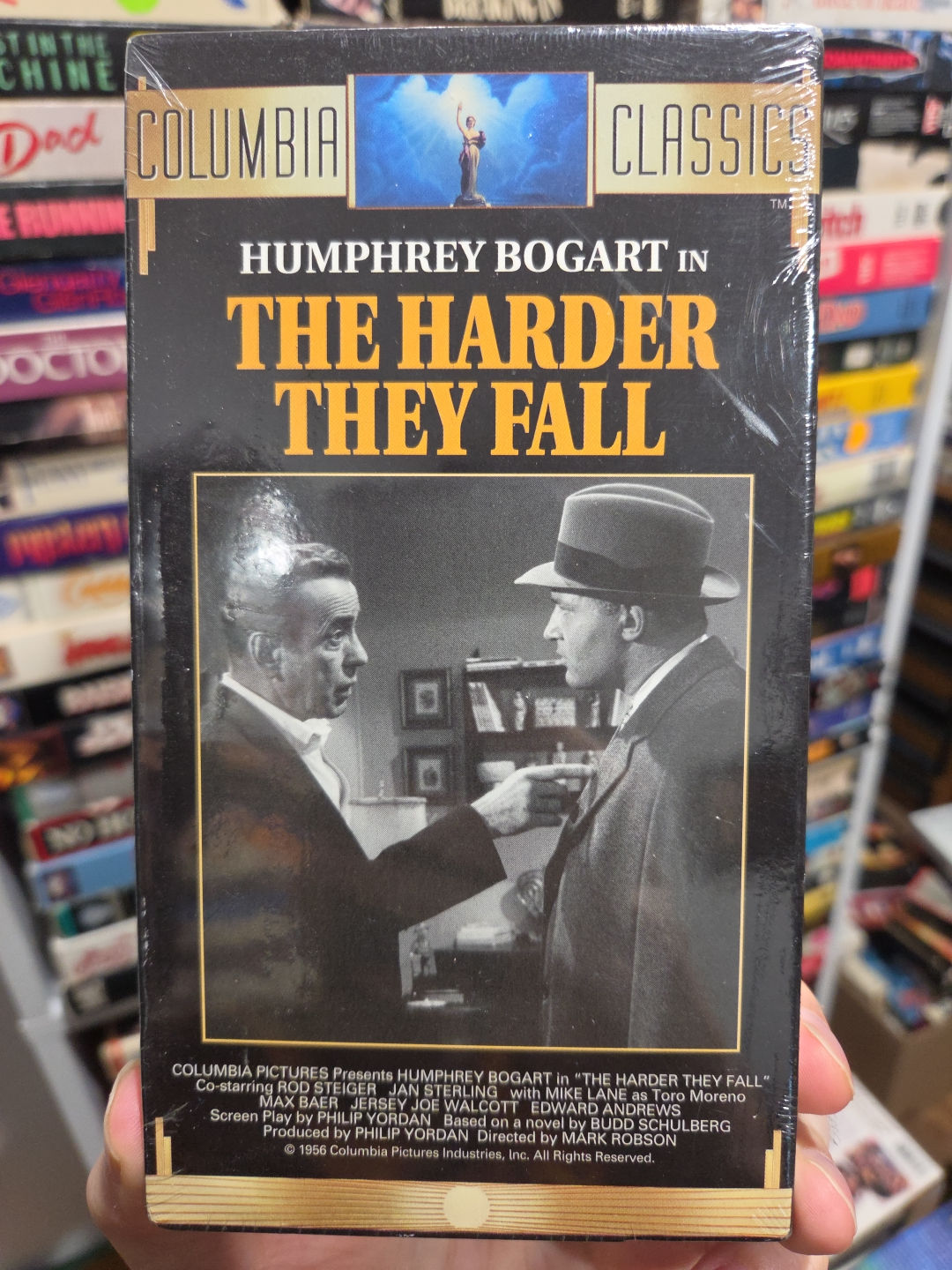 The Harder They Fall 1956 VHS Columbia Classics FACTORY SEALED