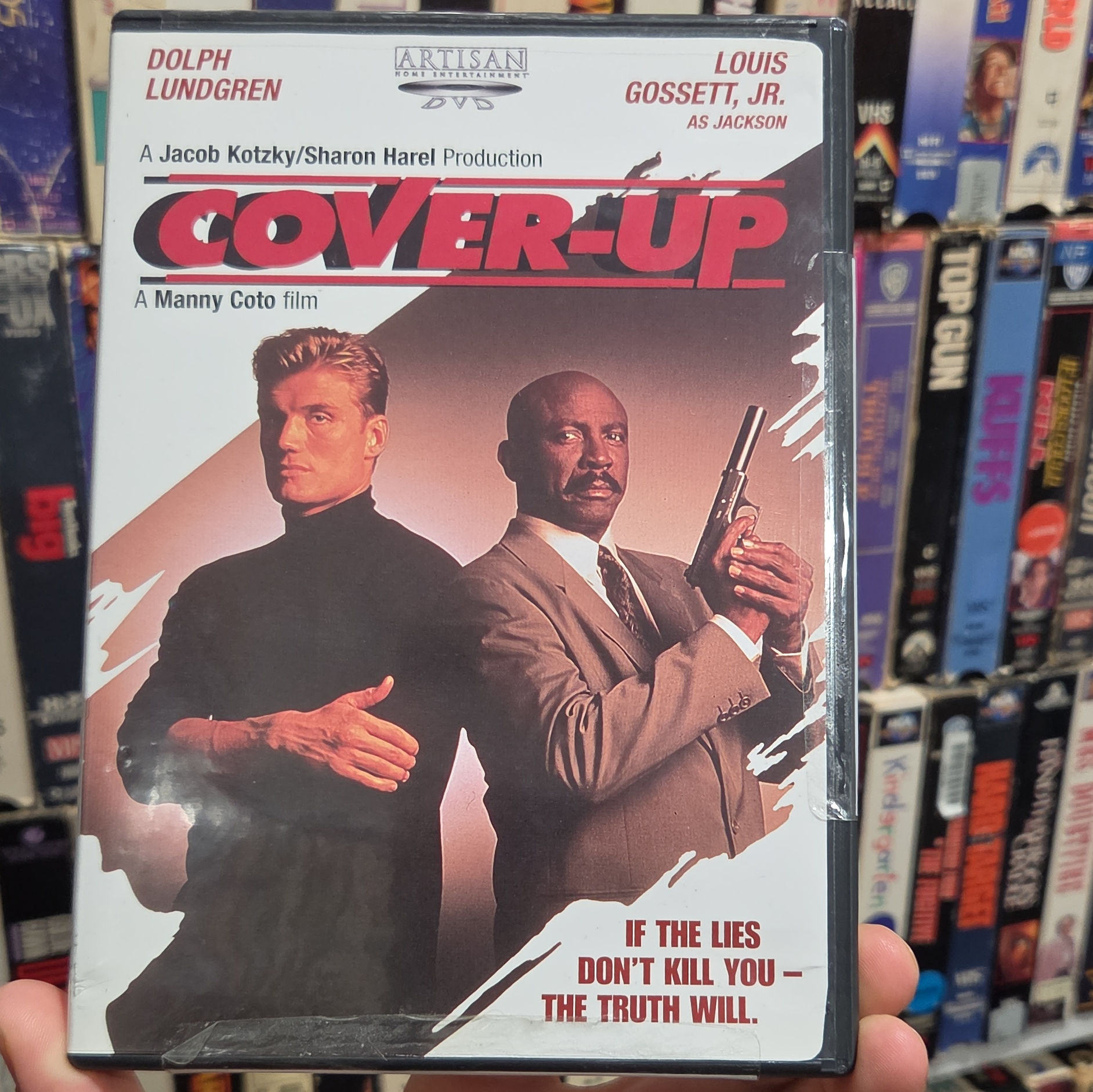 Cover Up 1990 DVD OOP Original Release BRAND NEW 2002