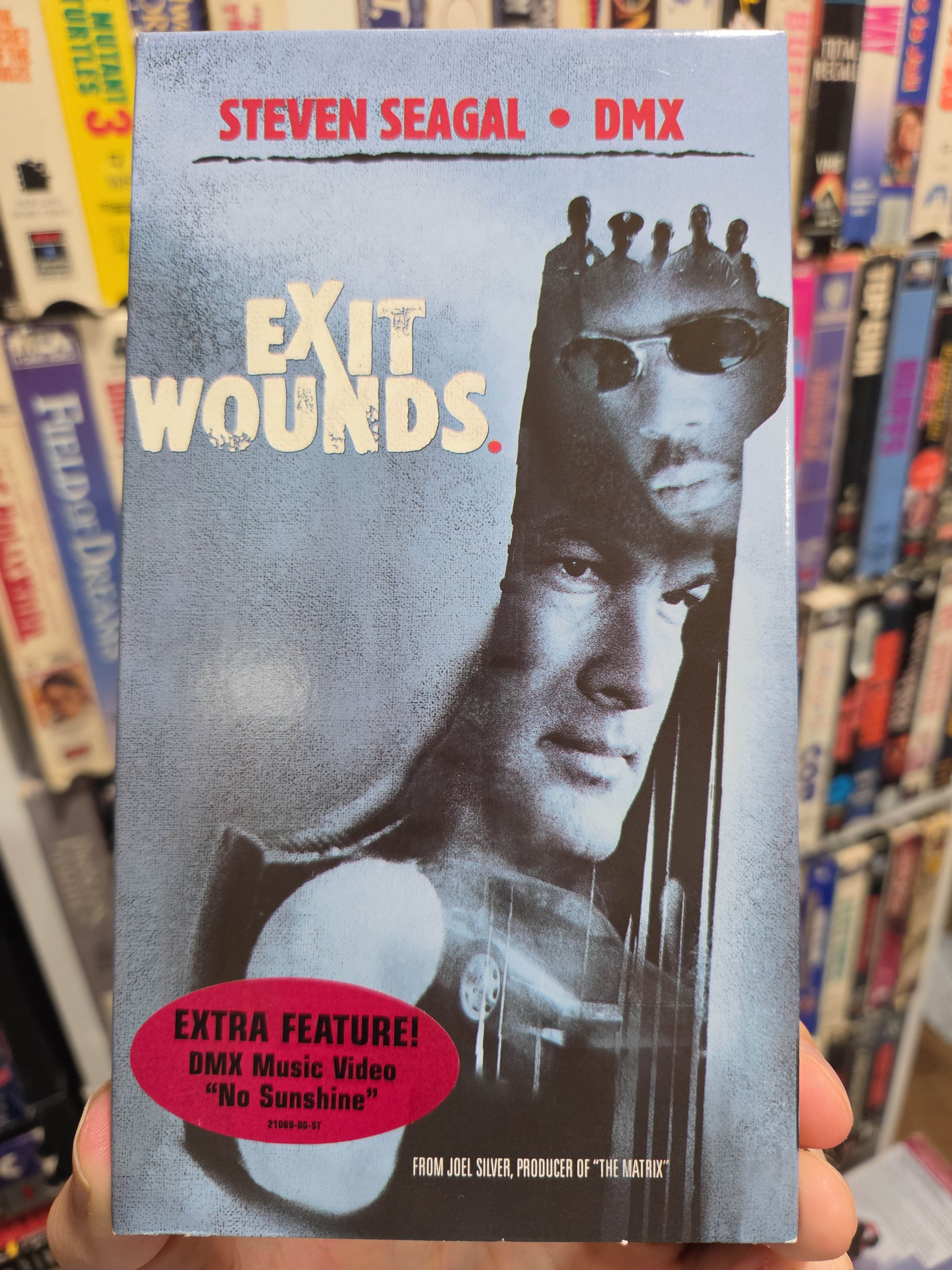 Exit Wounds 2001 VHS Original Release NON RENTAL