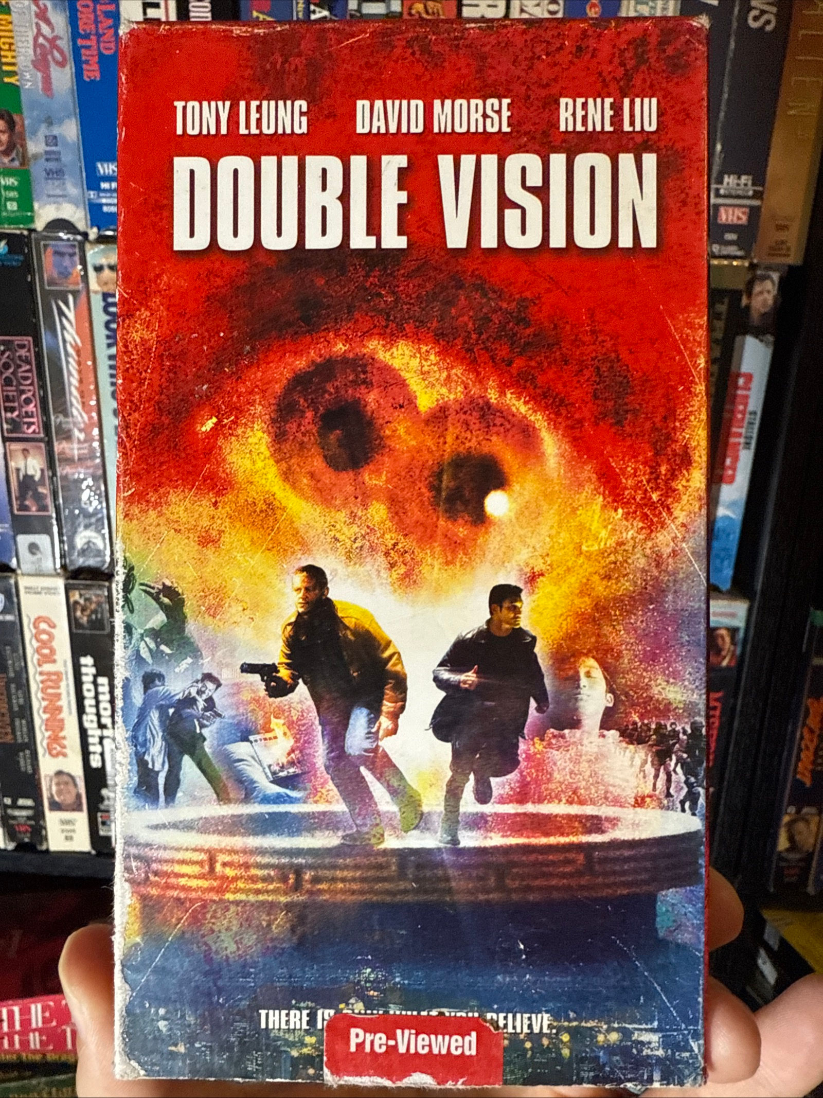 Double Vision 2002 VHS Extremely Rare