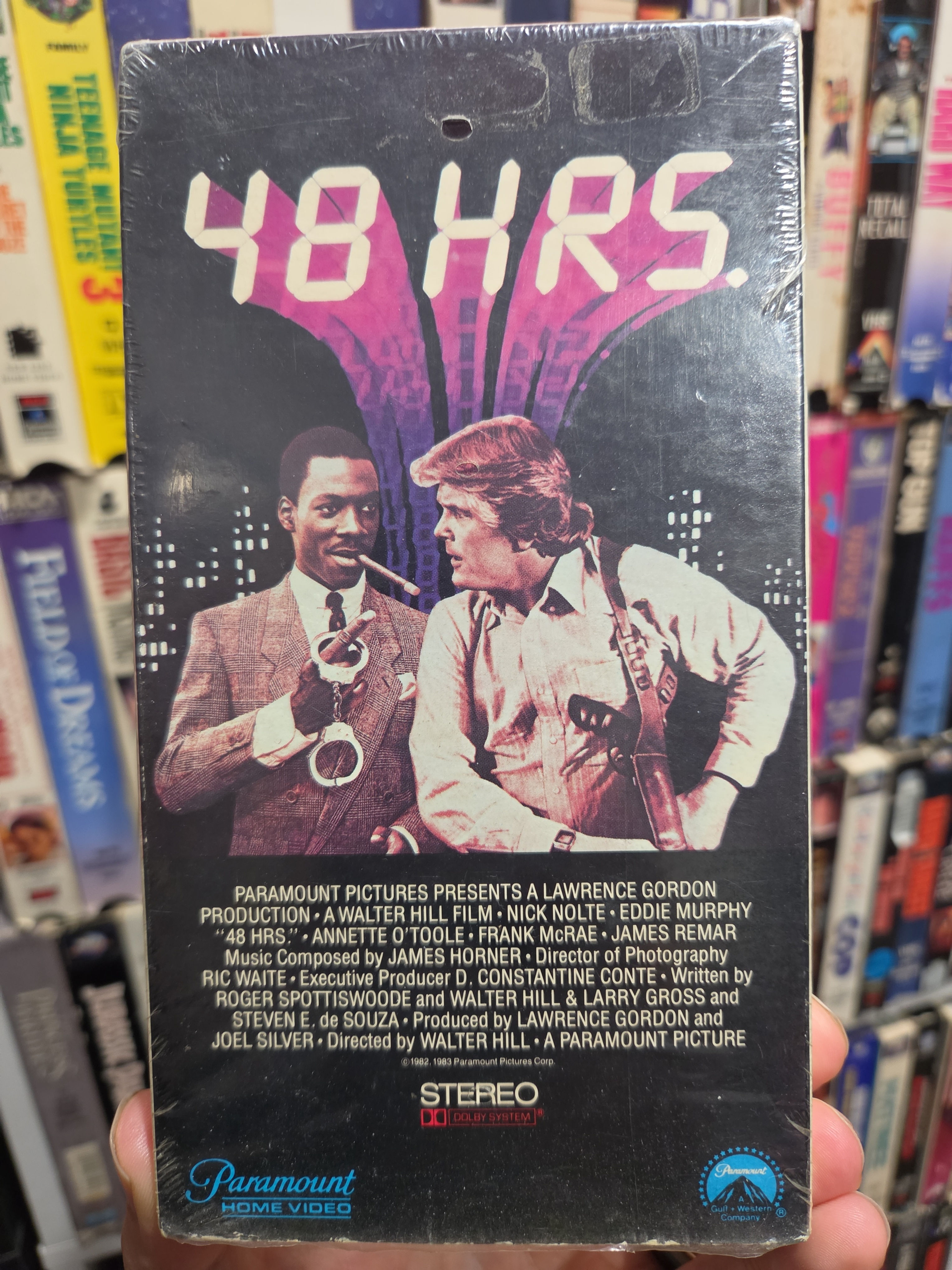48 Hrs 1982 VHS Original Release