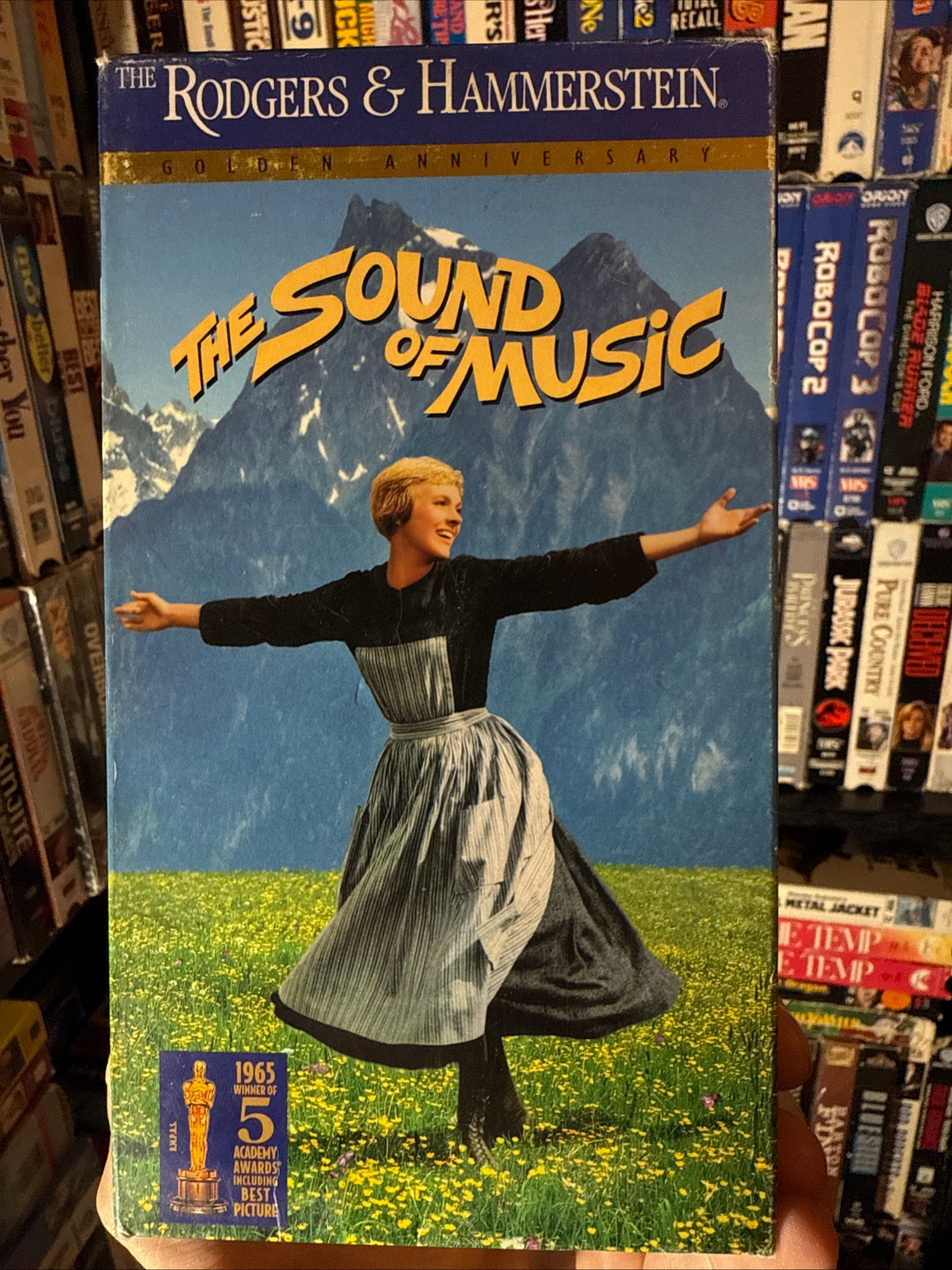 The Sound Of Music 1965 VHS Golden Anniversary NON RENTAL