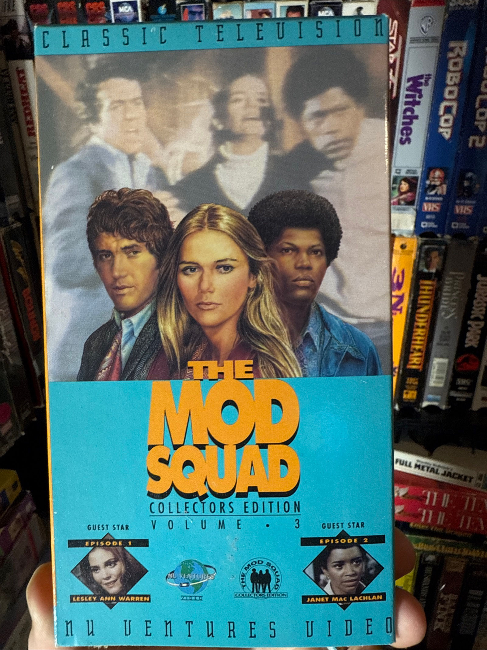 The Mod Squad Collector’s Edition Volume 3 1991 VHS NON RENTAL