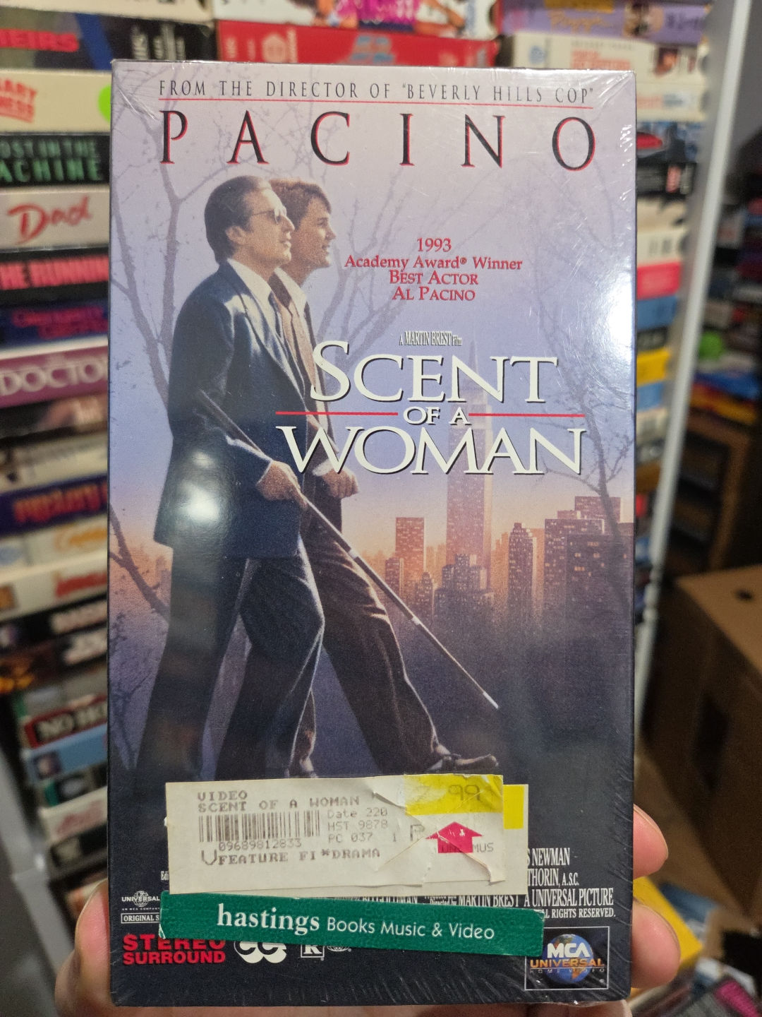 Scent Of A Woman 1992 VHS Original Release FACTORY SEALED