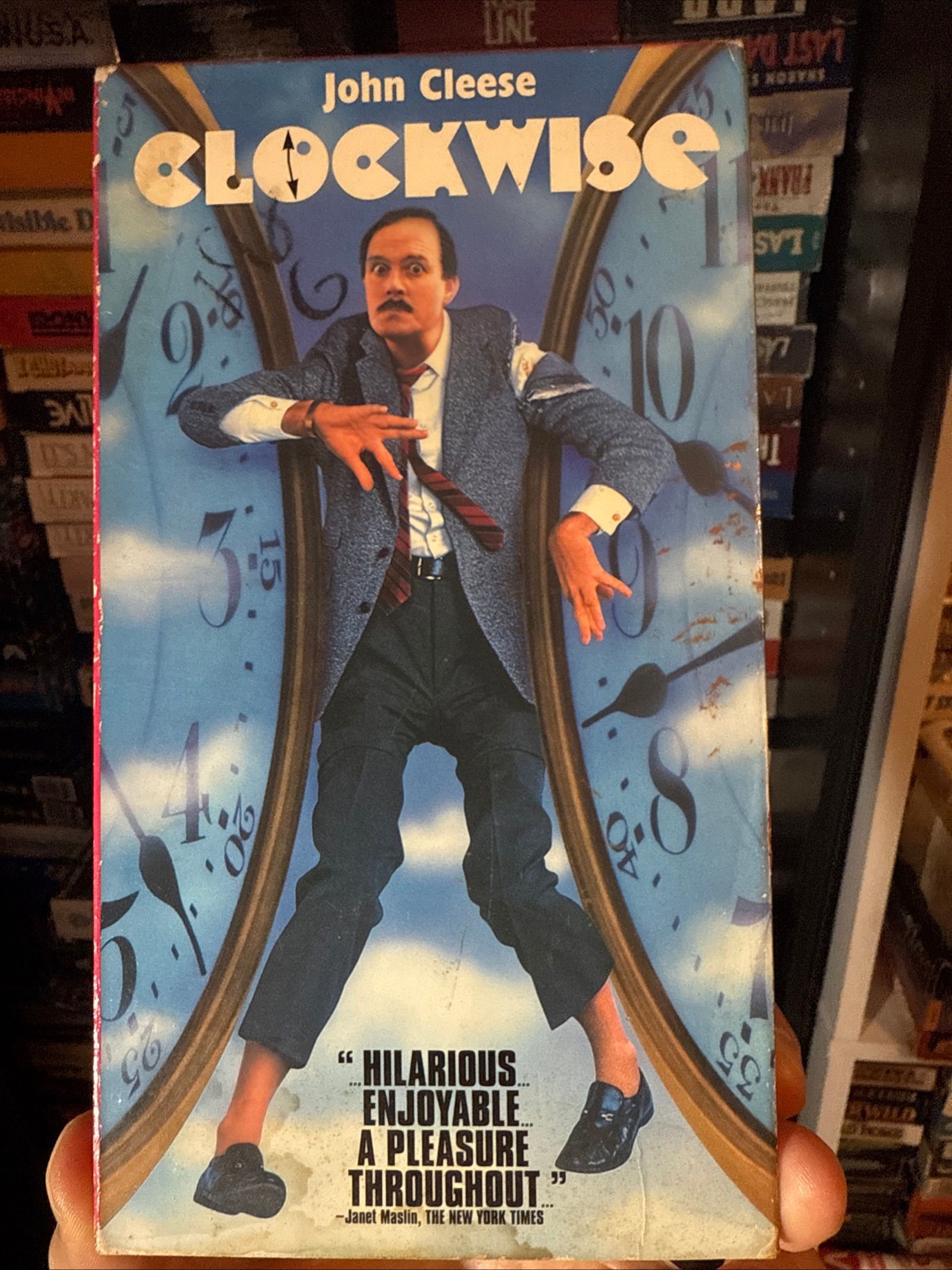 Clockwise 1986 VHS NON RENTAL