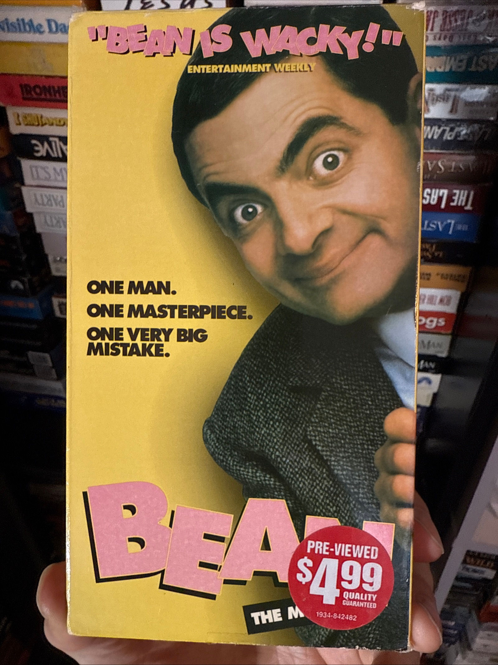Bean The Movie 1997 VHS Original Release