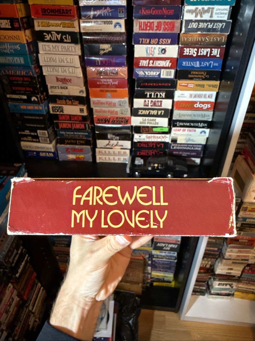 Thumbnail: Farewell My Lovely 1975 VHS NON RENTAL