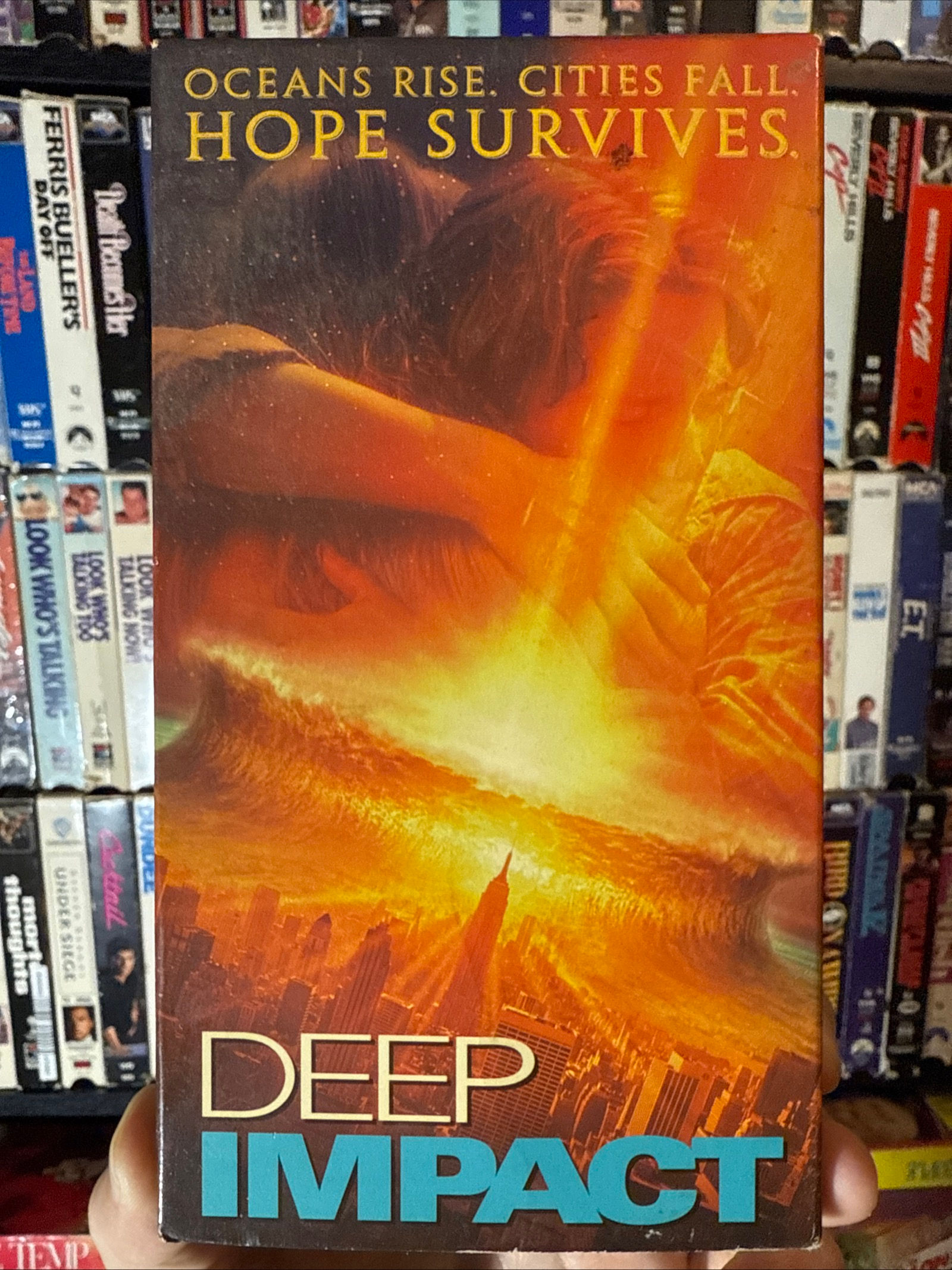 Deep Impact 1998 VHS Original Release