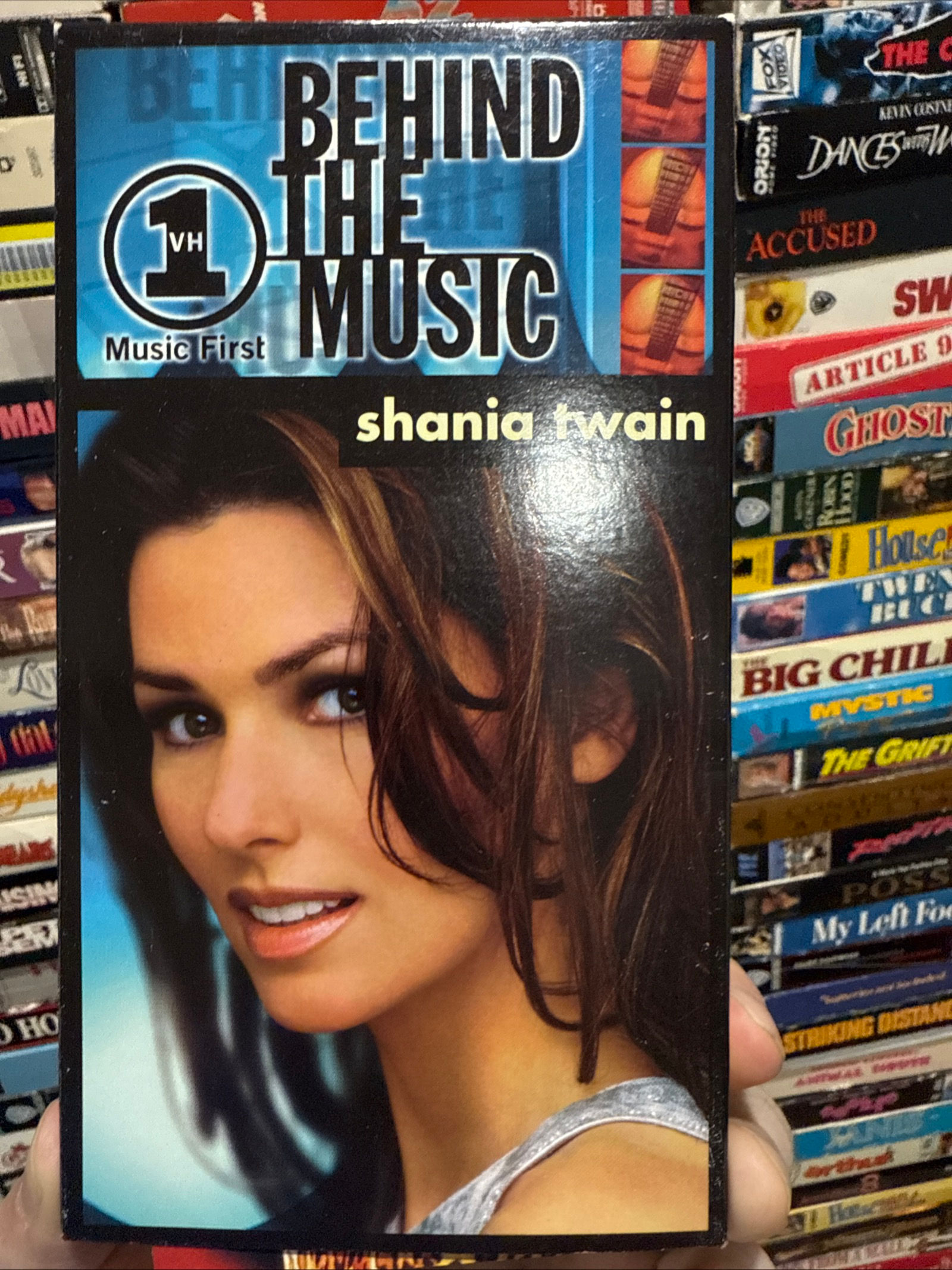 Behind The Music Shania Twain VH1 1999 VHS NON RENTAL