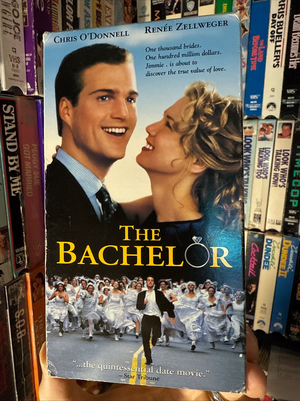 The Bachelor 1999 VHS Original Release NON RENTAL