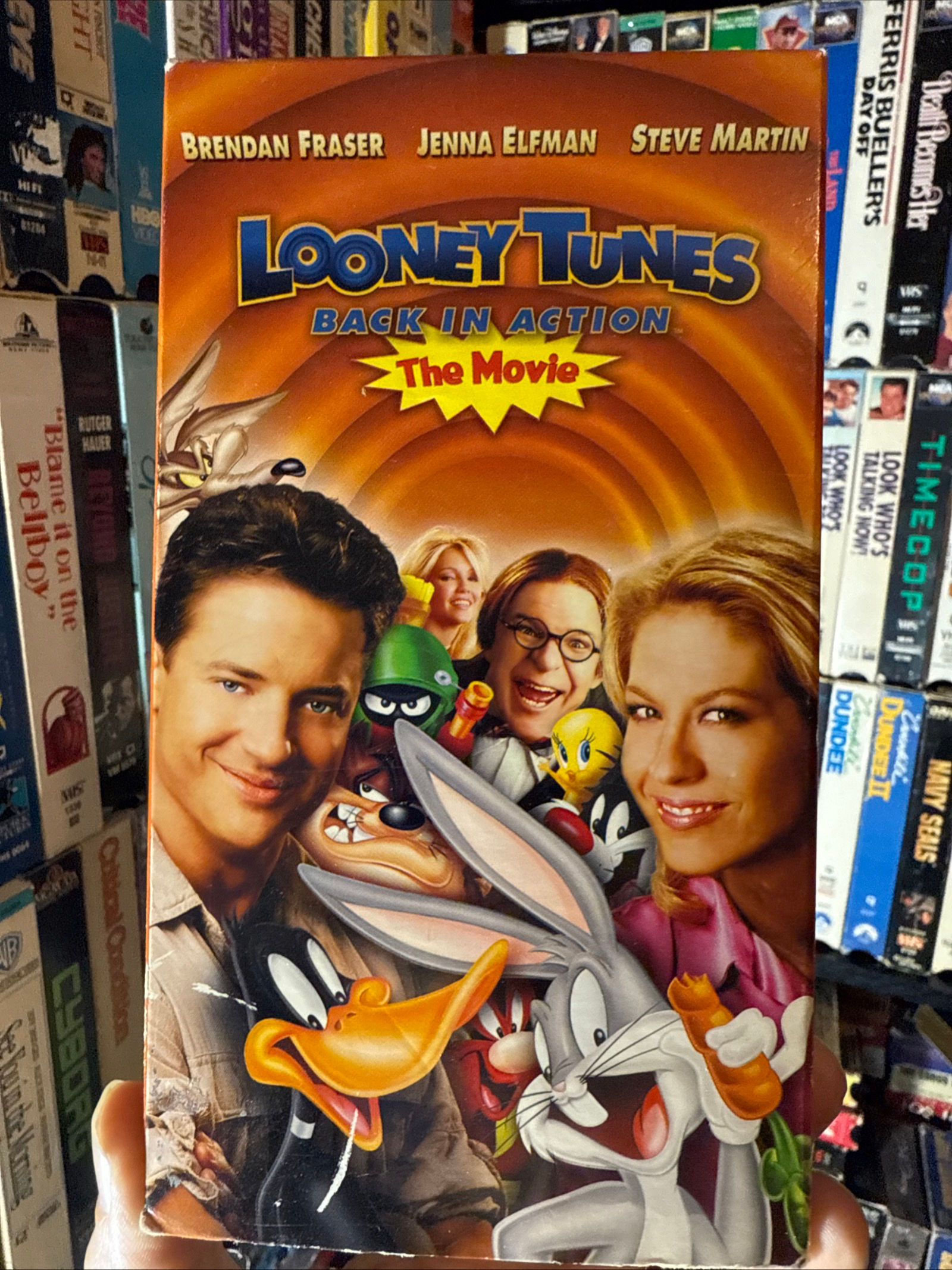 Looney Tunes Back In Action 2003 VHS Original Release