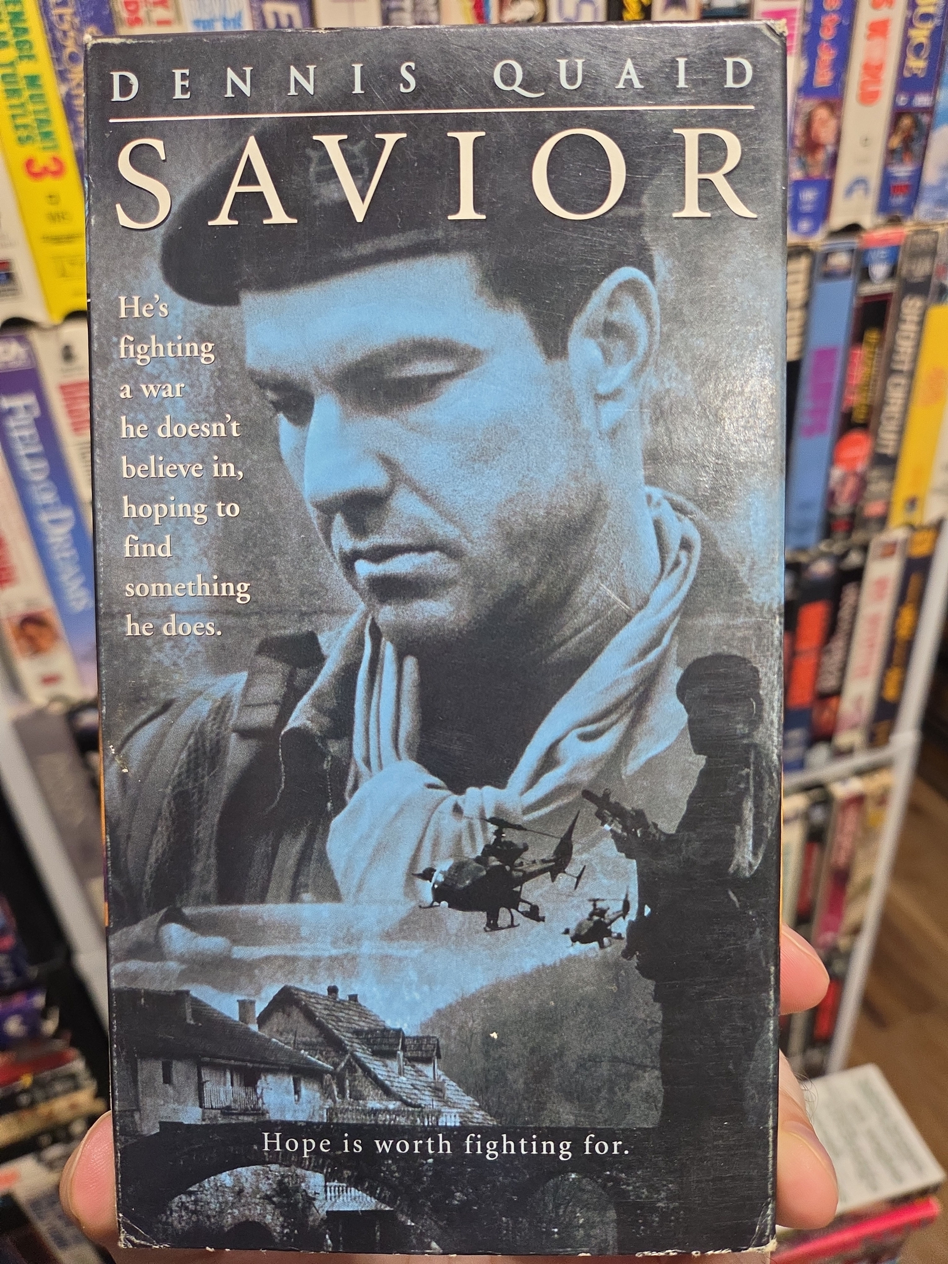 Savior 1998 VHS Original Release