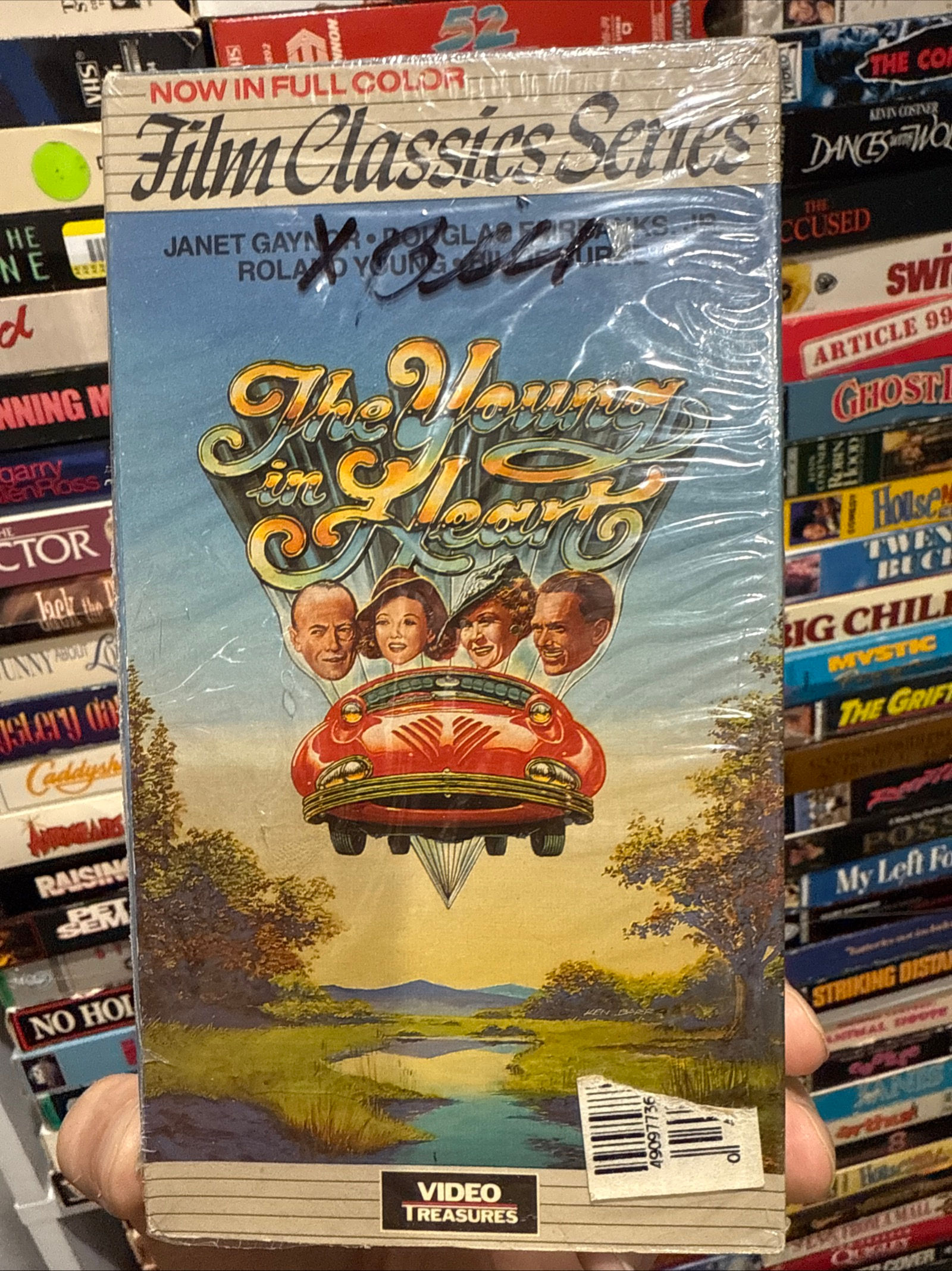 The Young In Heart 1938 VHS Early Release NON RENTAL