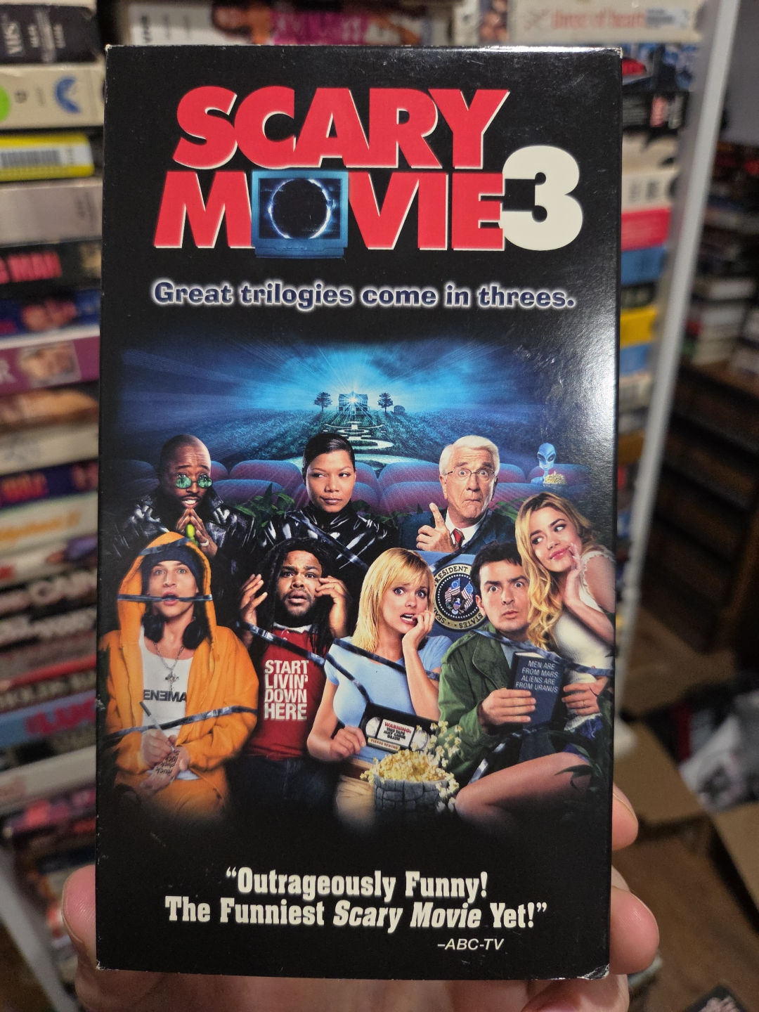 Scary Movie 3 VHS 2003 VHS Original Release NON RENTAL