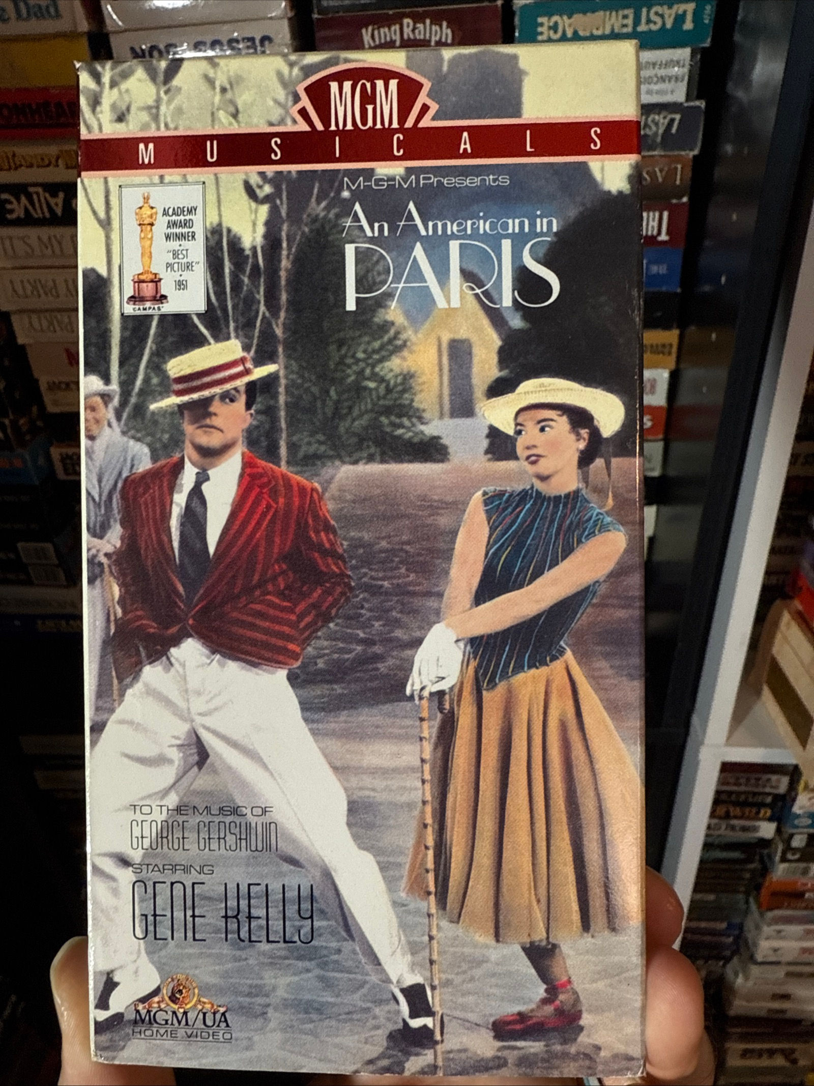 An American In Paris 1951 VHS Early 80s Release NON RENTAL