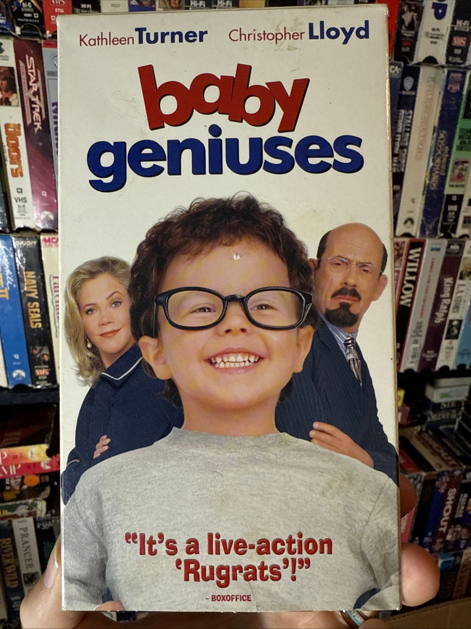 Baby Geniuses 1999 VHS Original Release Slipcase