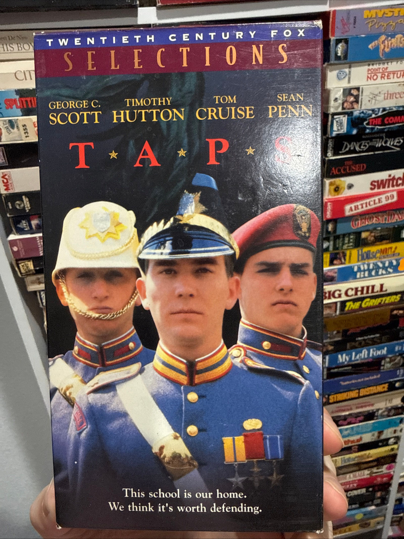 T*A*P*S 1981 VHS Fox Selections W/Insert NON RENTAL