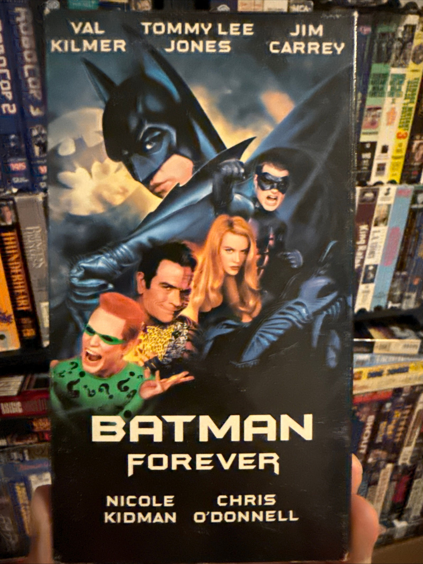 Batman Forever 1995 VHS Original Release