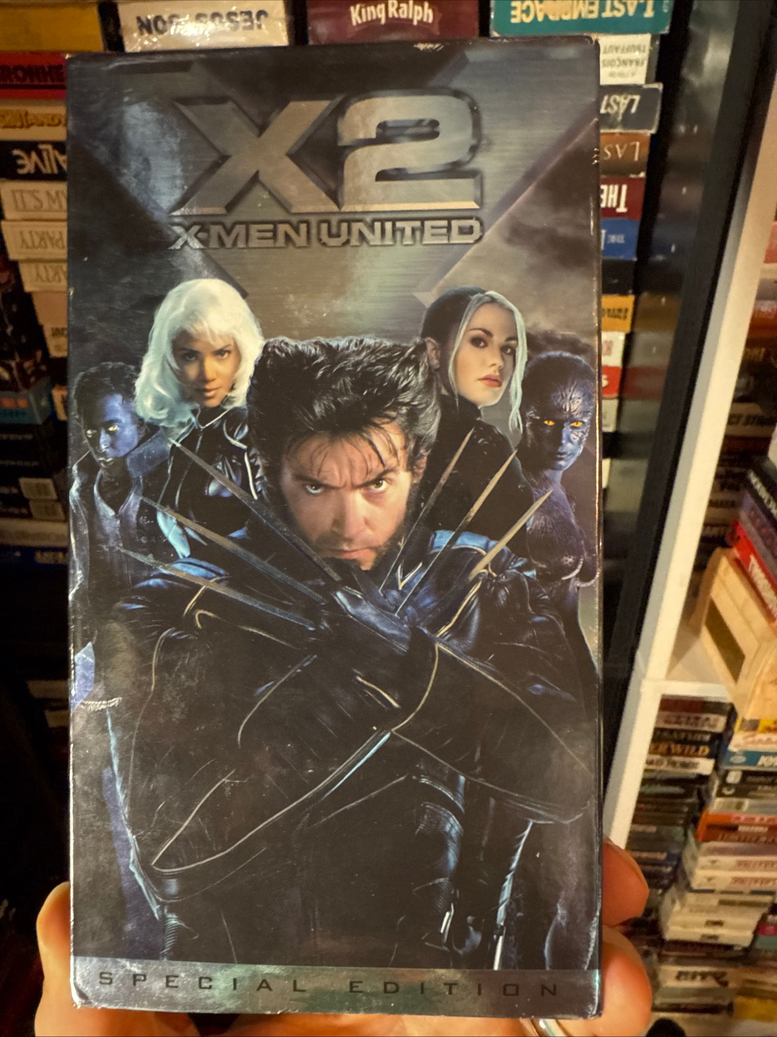 X2 X-Men United 2003 VHS Original Release NON RENTAL