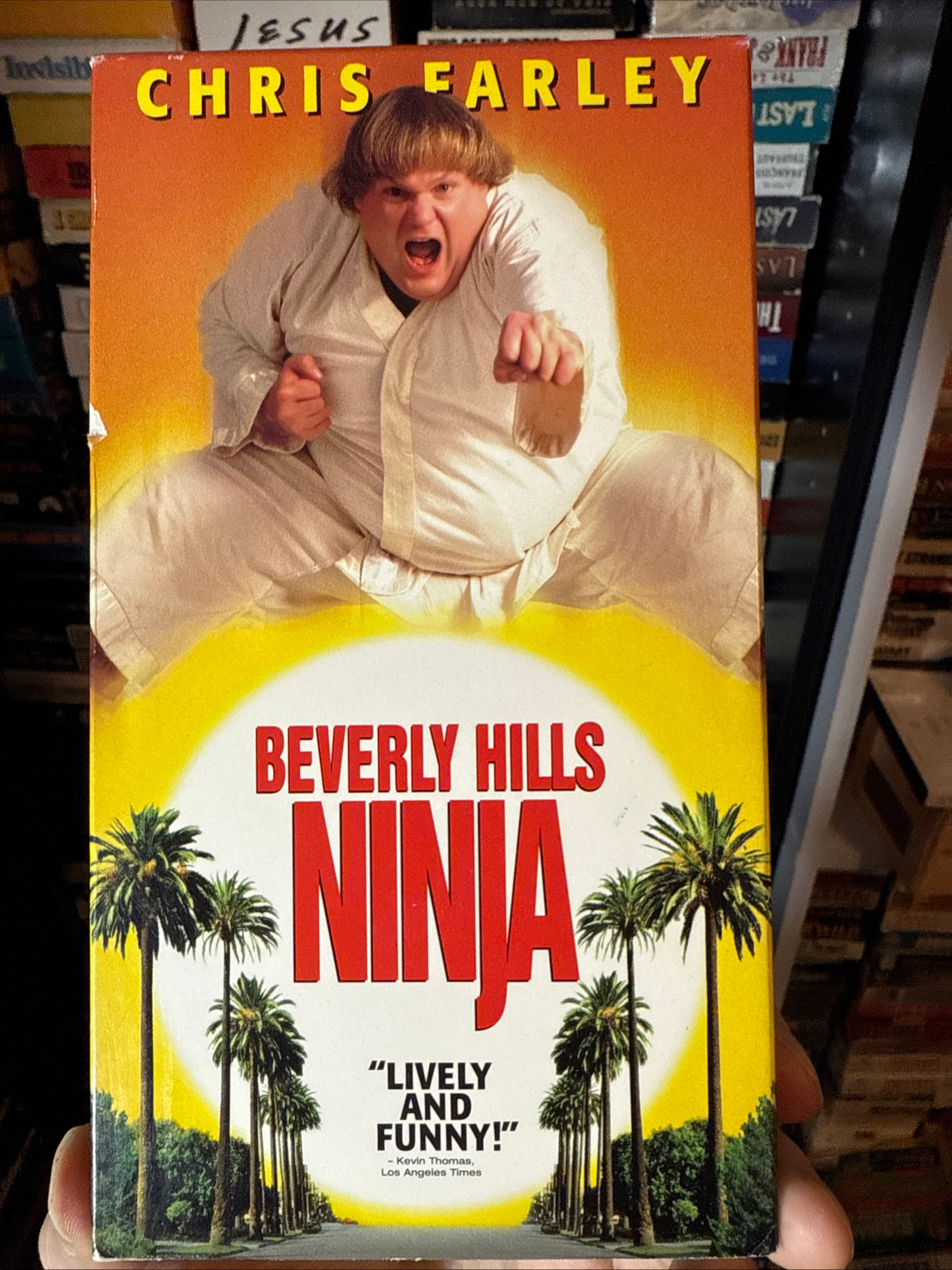 Beverly Hills Ninja 1997 VHS Original Release NON RENTAL