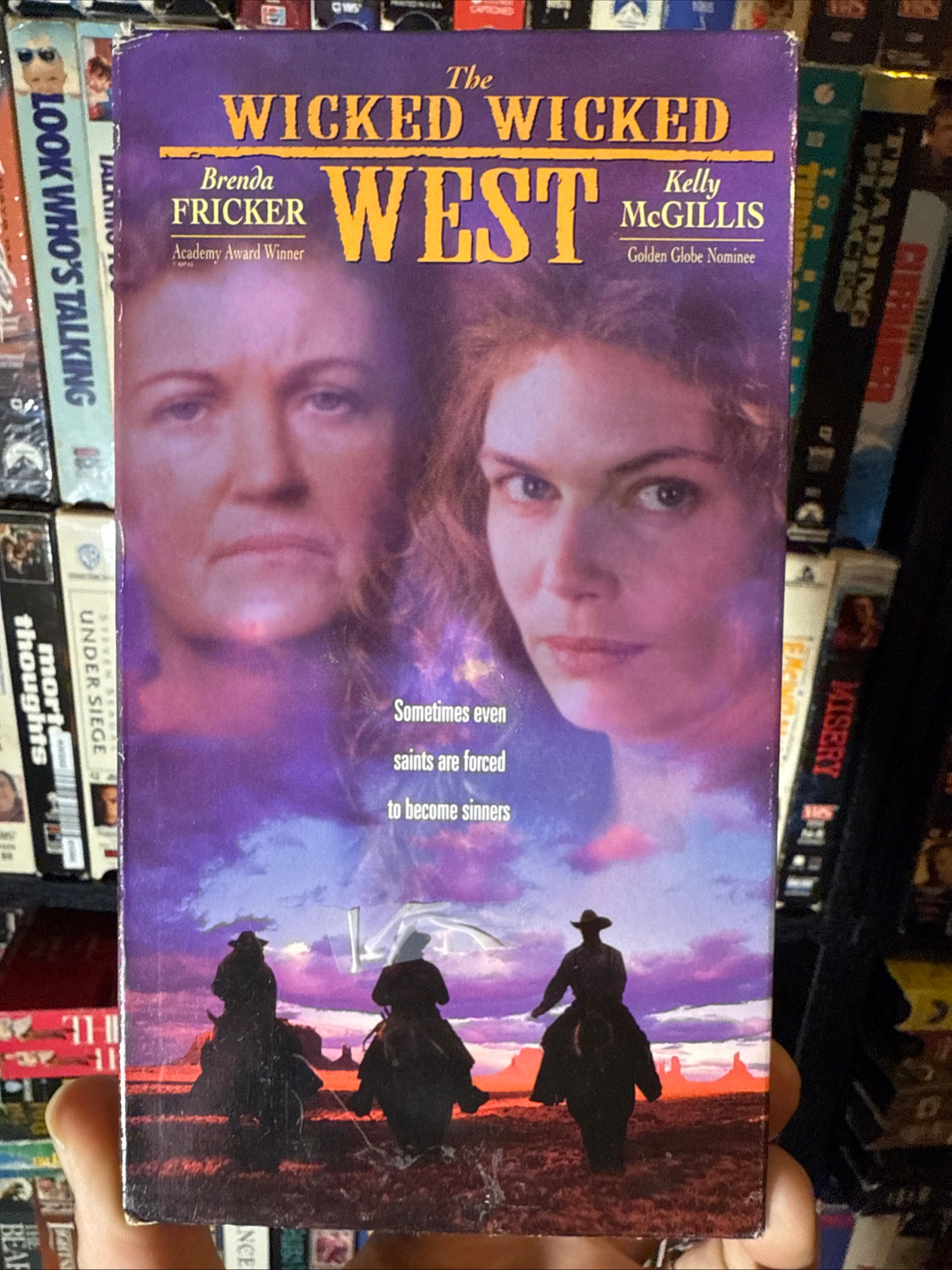 The Wicked Wicked West AKA Painted Angels 1998 VHS