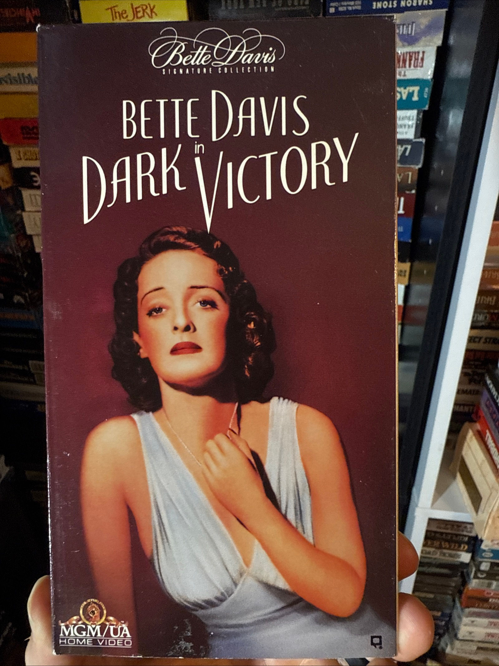 Dark Victory 1939 VHS Bette Davis Collection NON RENTAL
