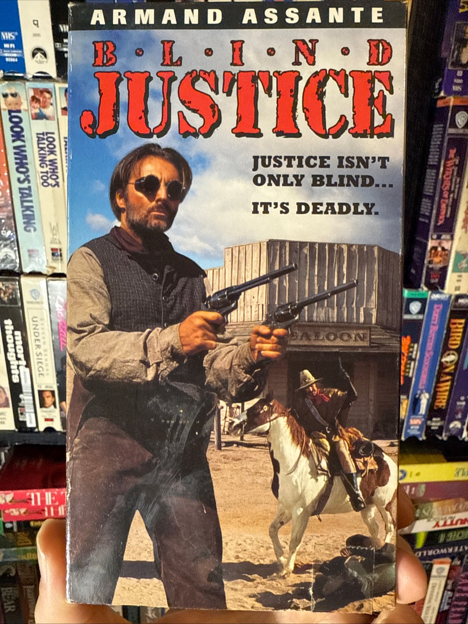 Blind Justice 1994 VHS Original Release