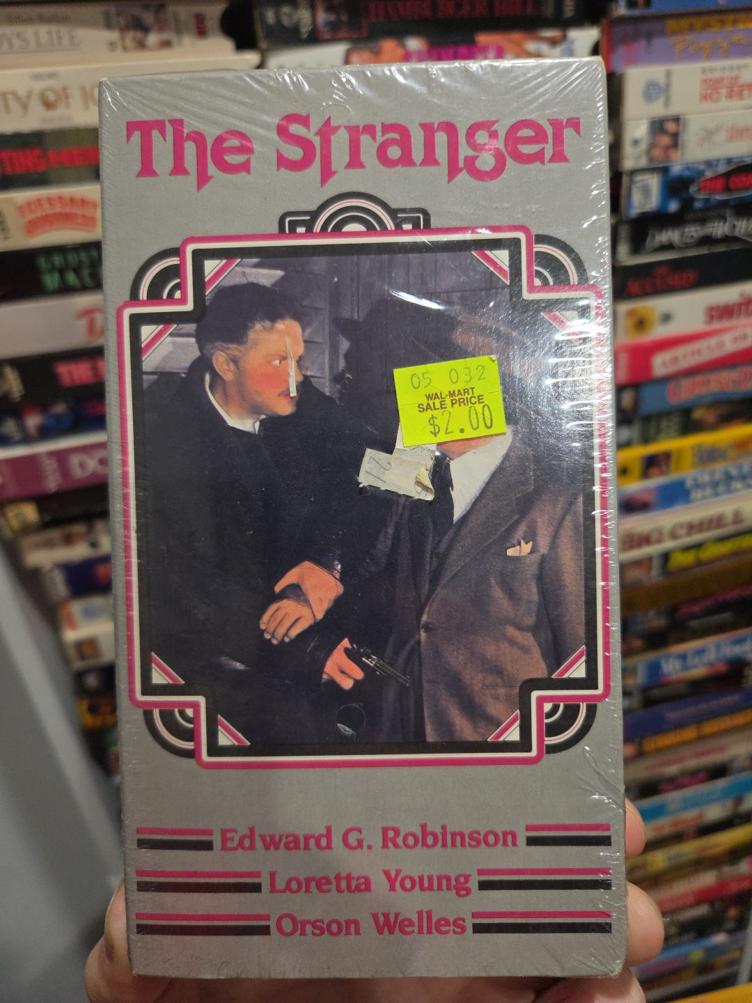 The Stranger 1946 VHS FACTORY SEALED 1985 Release Congress Video Group