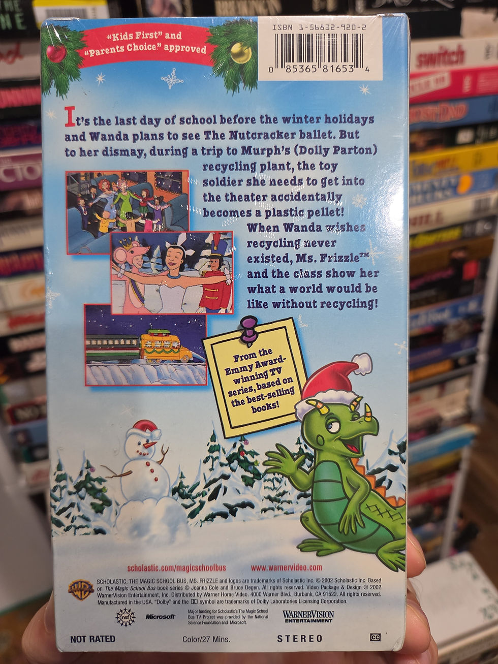 Thumbnail: The Magic School Bus Holiday Special 2002 VHS Original Release FACTORY SEALED