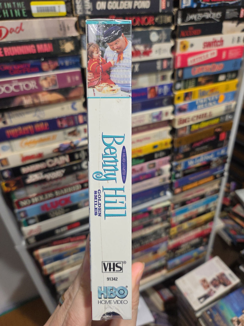 Thumbnail: Benny Hill Golden Smiles 1989 VHS Golden Laughter Series FACTORY SEALED