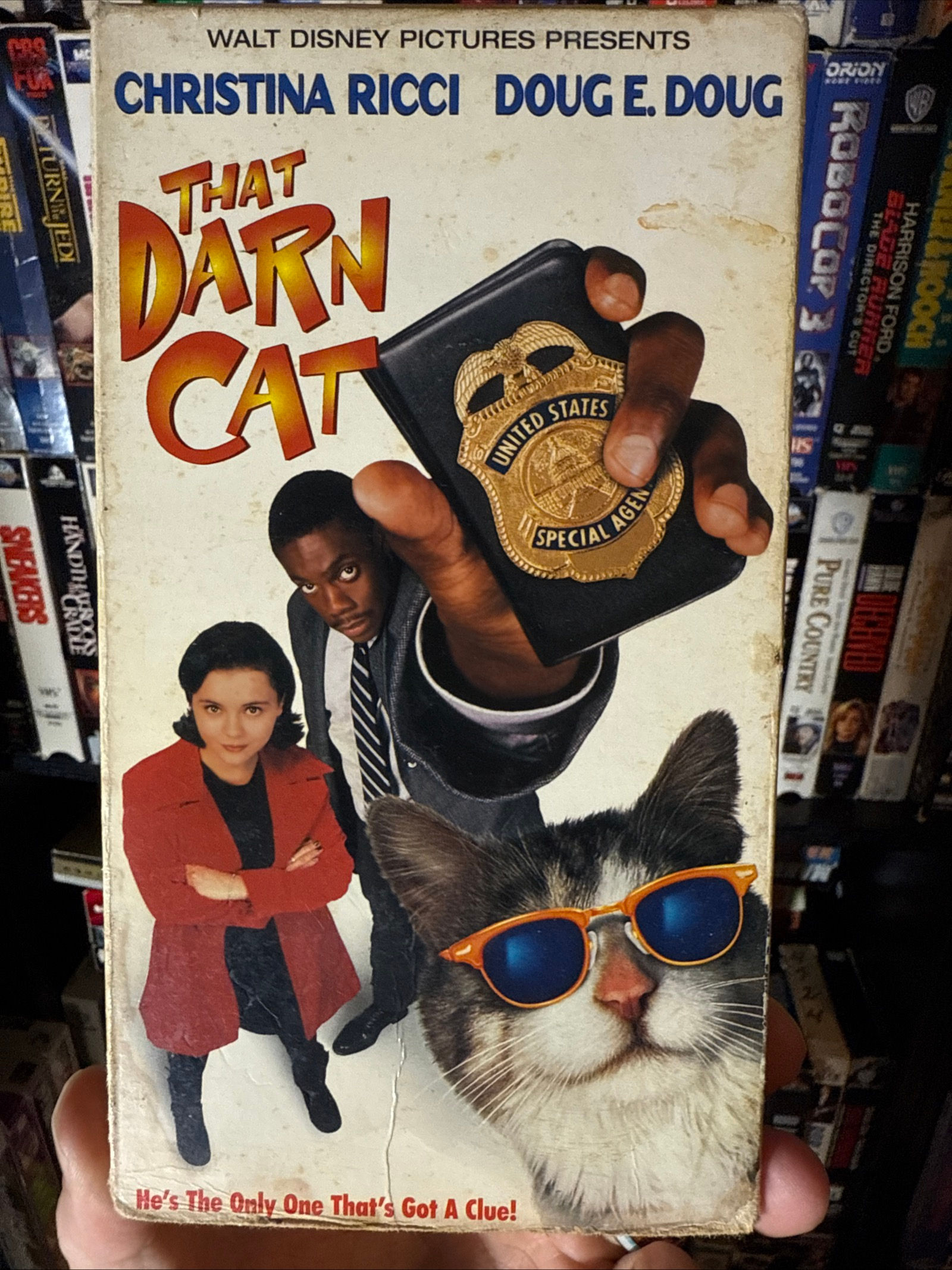 That Darn Cat 1997 VHS Original Release NON RENTAL