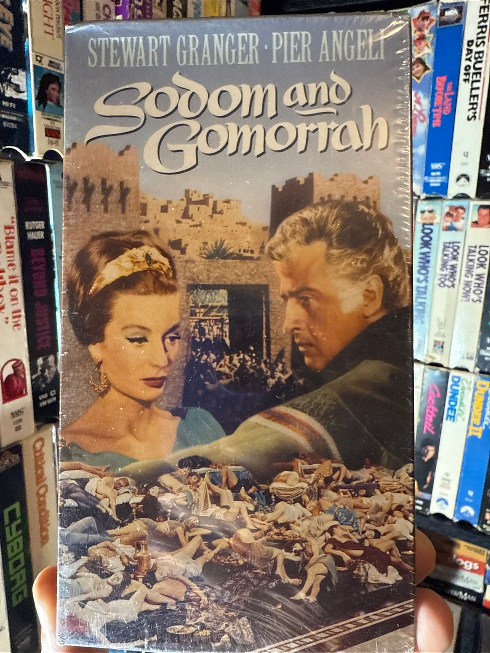 Sodom And Gomorrah 1963 VHS