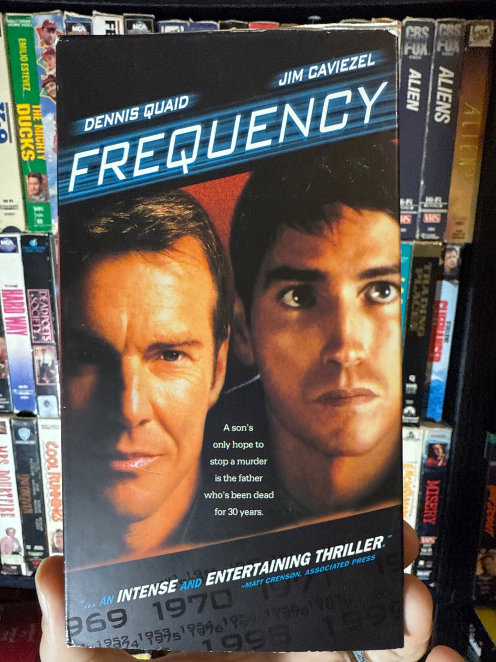 Frequency 2000 VHS Original Release