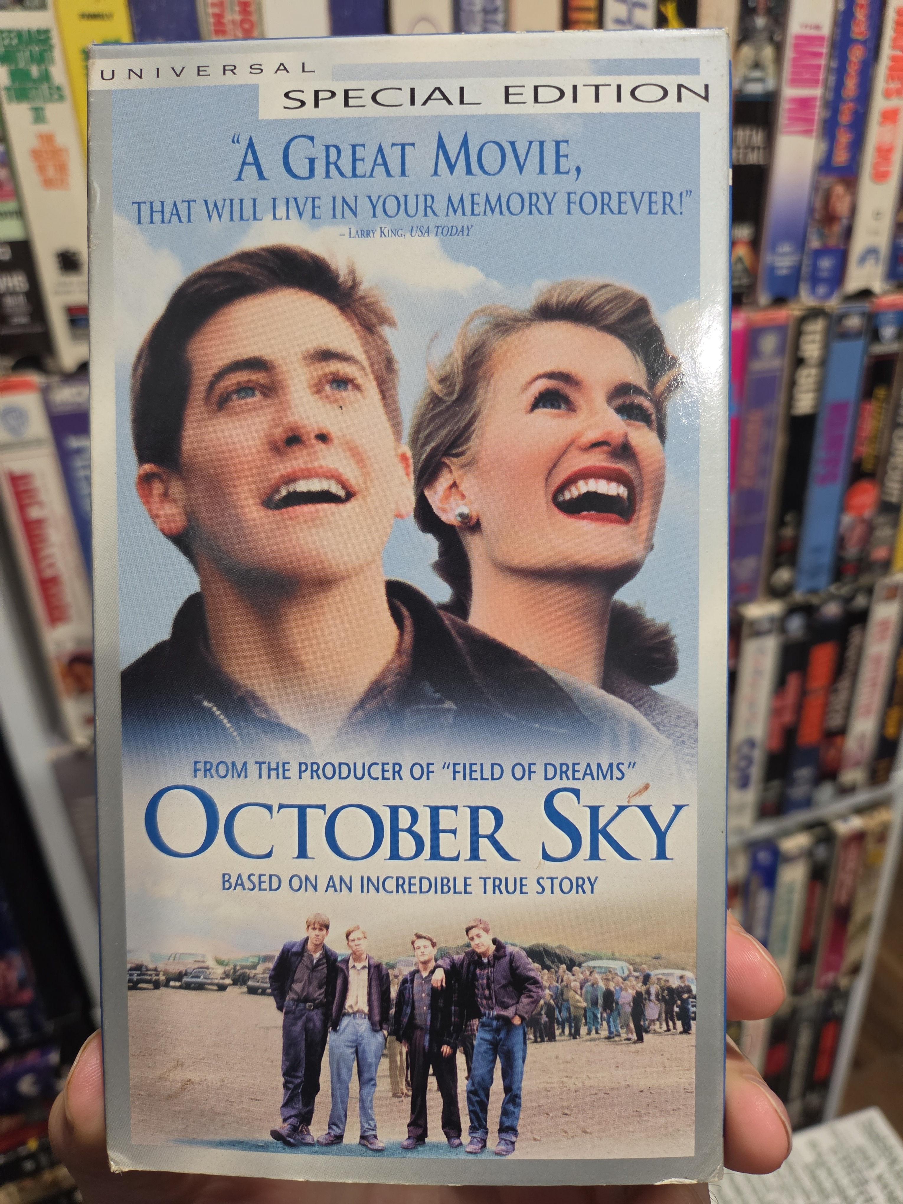 October Sky 1999 VHS Special Edition NON RENTAL