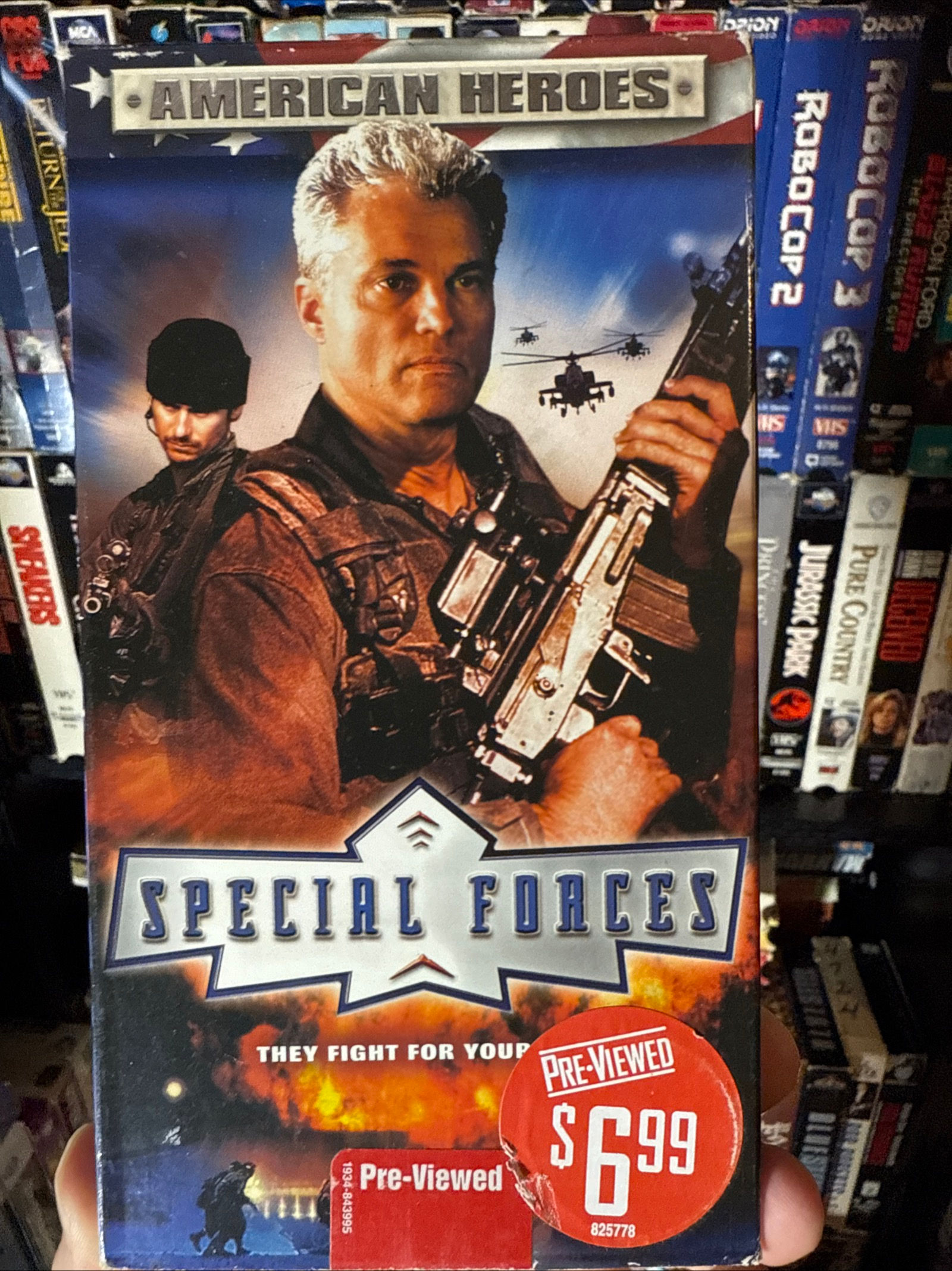 Special Forces 2002 VHS Original Release