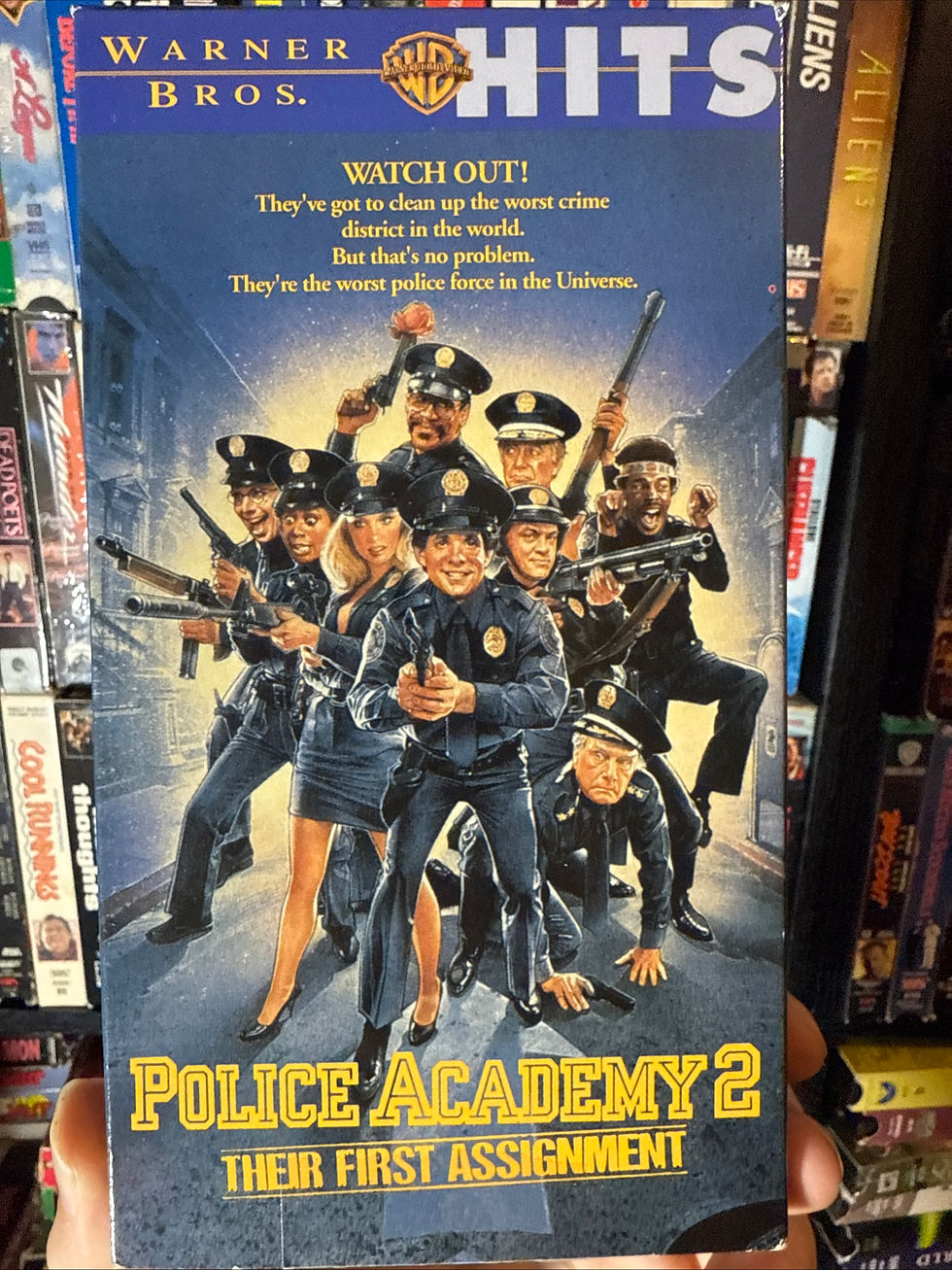 Police Academy 2 Their First Assignment 1985 VHS Warner Bros. Hits