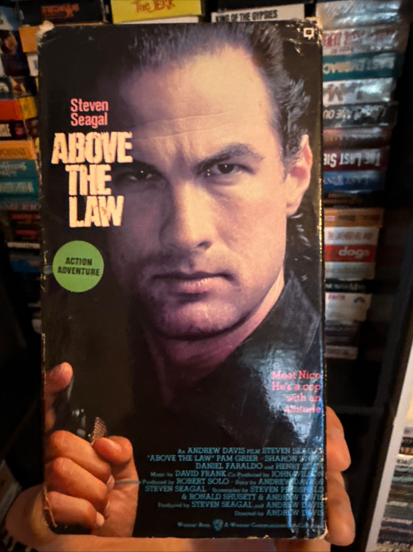 Above The Law 1988 VHS Original Release