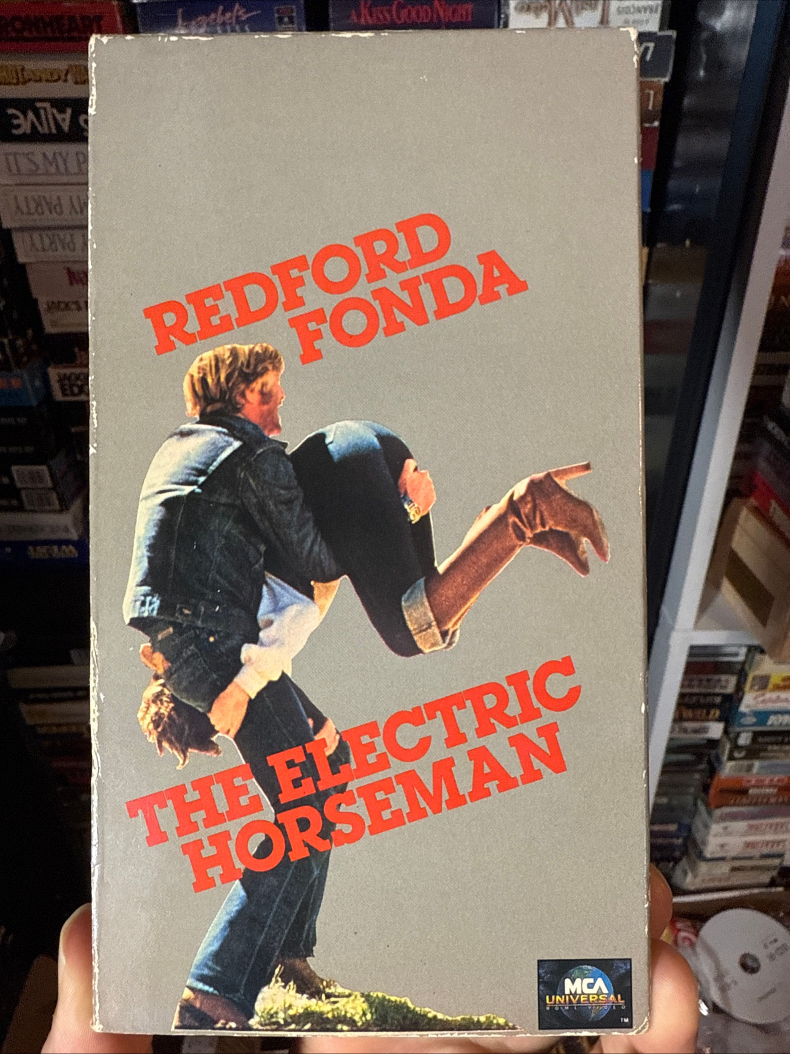 The Electric Horseman 1980 VHS Early Release NON RENTAL