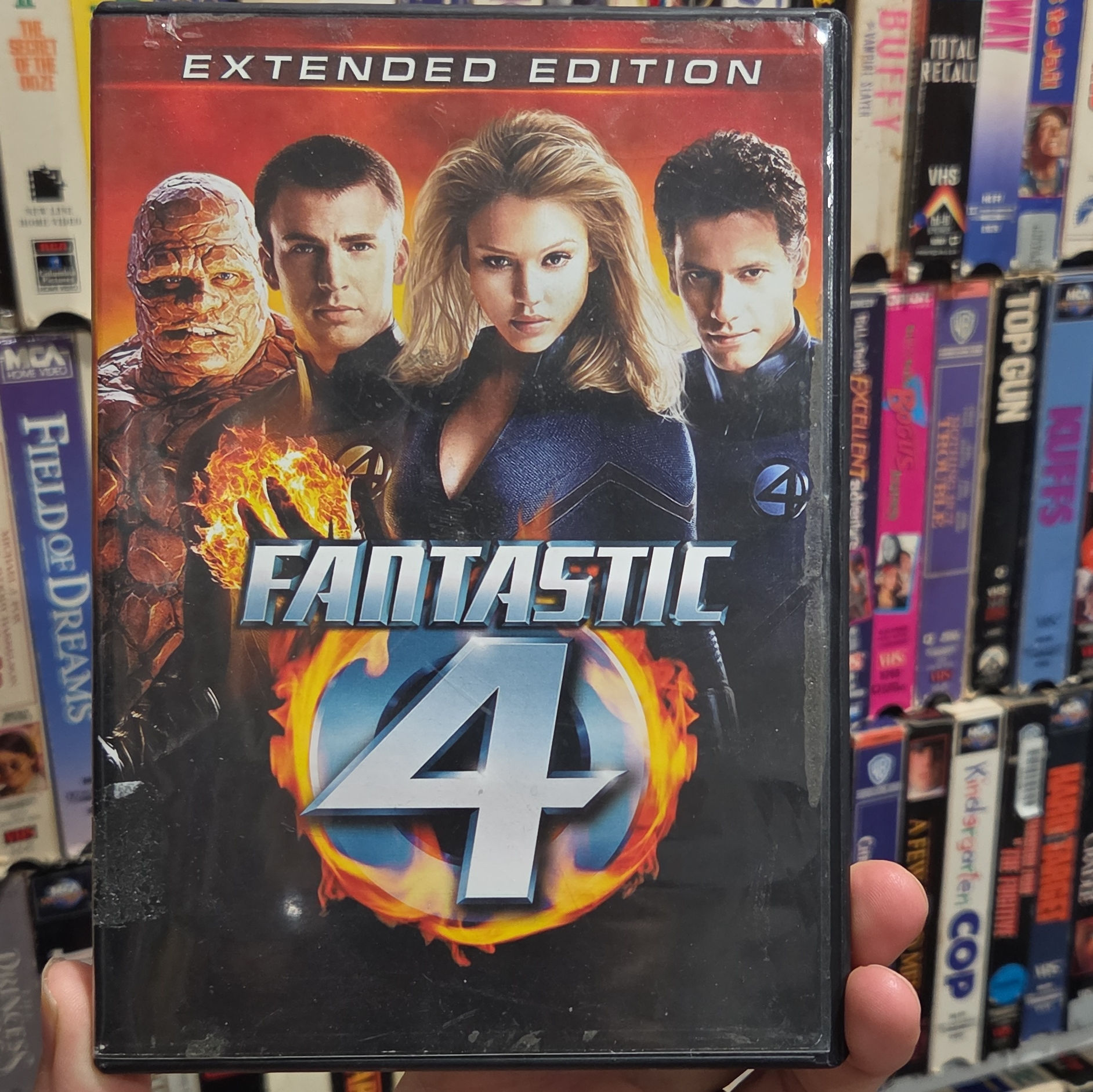 Fantastic 4 2005 DVD Extended Edition OOP NON RENTAL